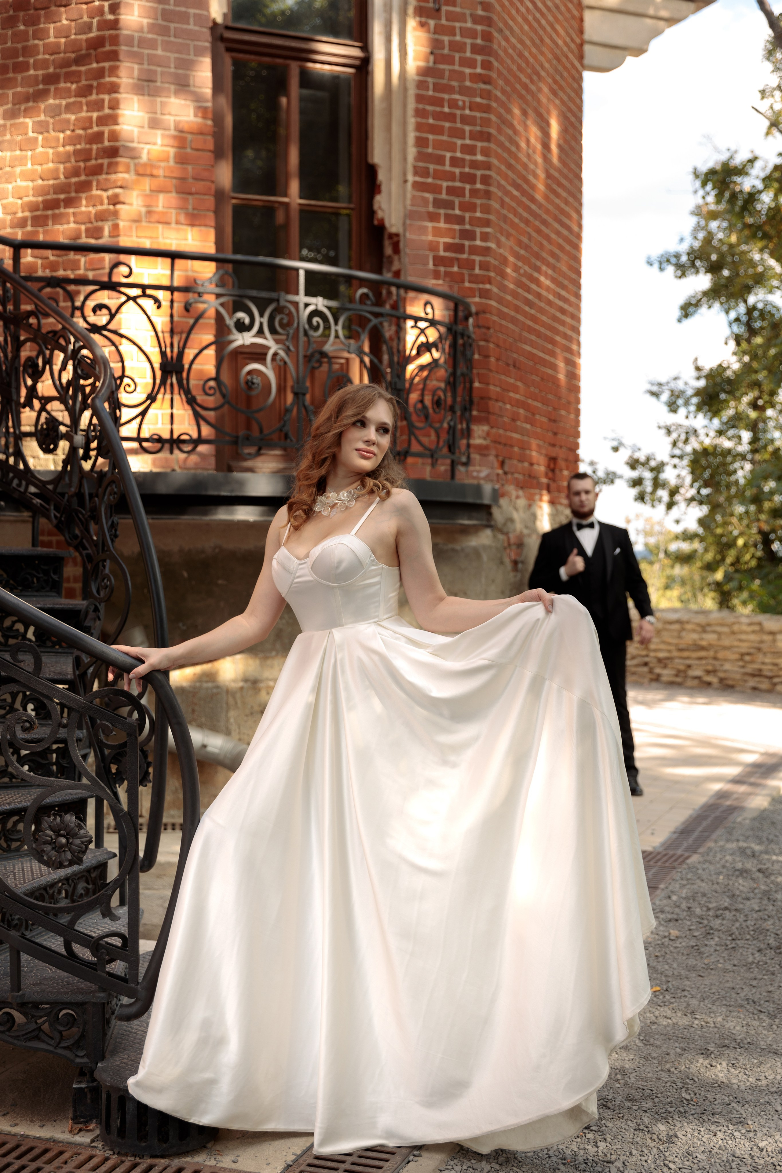 Осенняя фотосессия свадьбы