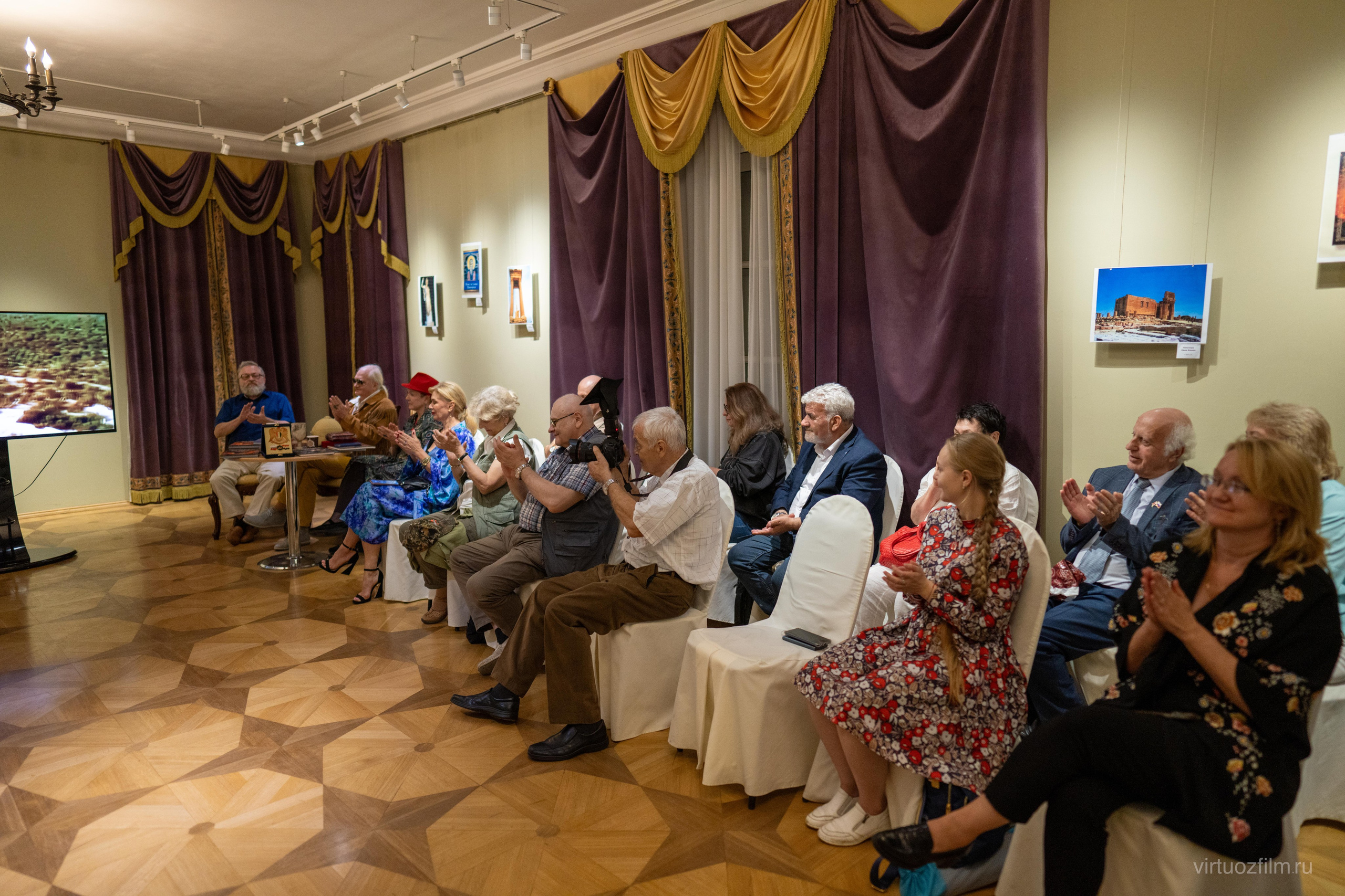 Встреча с писателем и путешественником Андрэ Ролланом