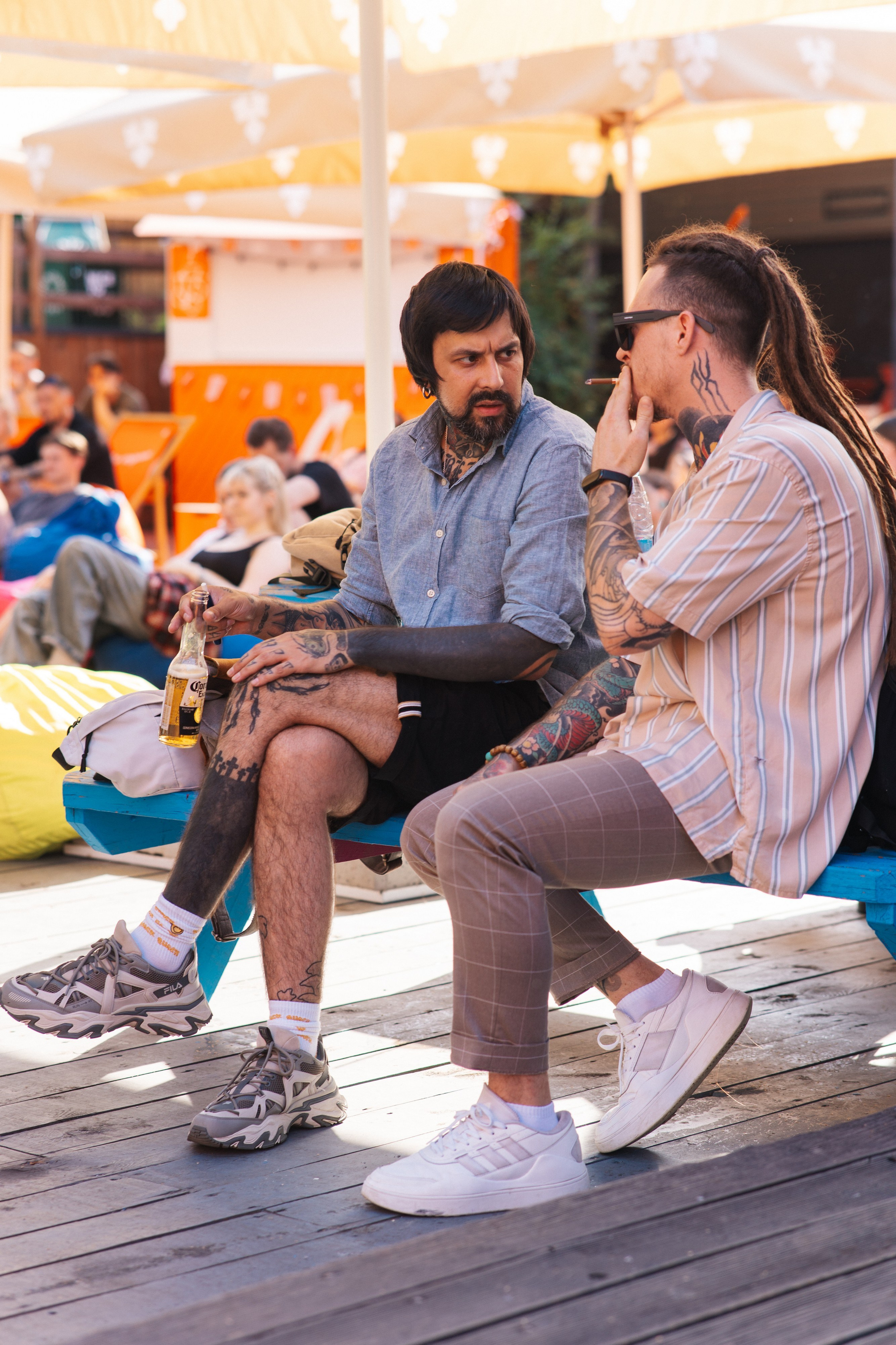 Встреча татуировщиков. Фотограф в Воронеже Ольга Космодемьянская