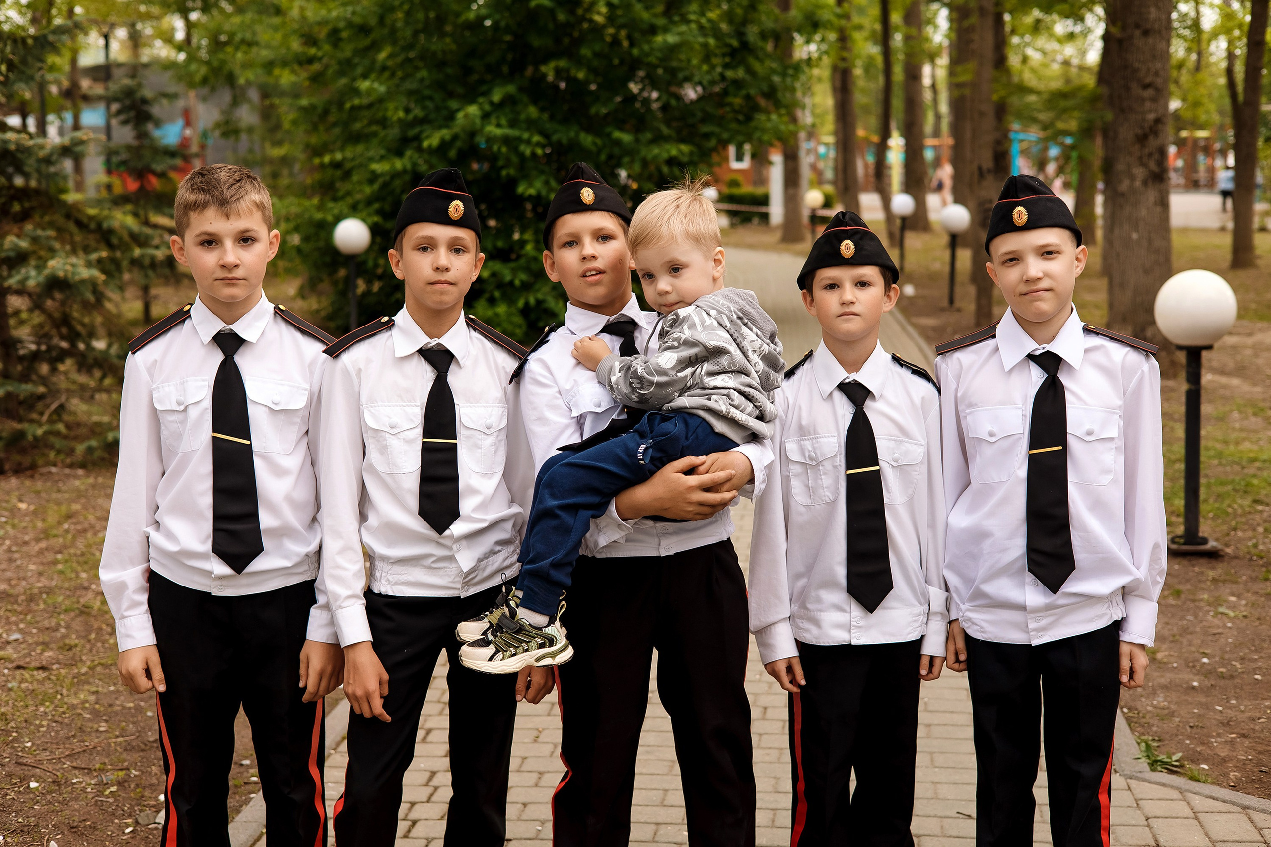 4 класс Кадеты. Фотограф Любовь Корниенко, Примоский край