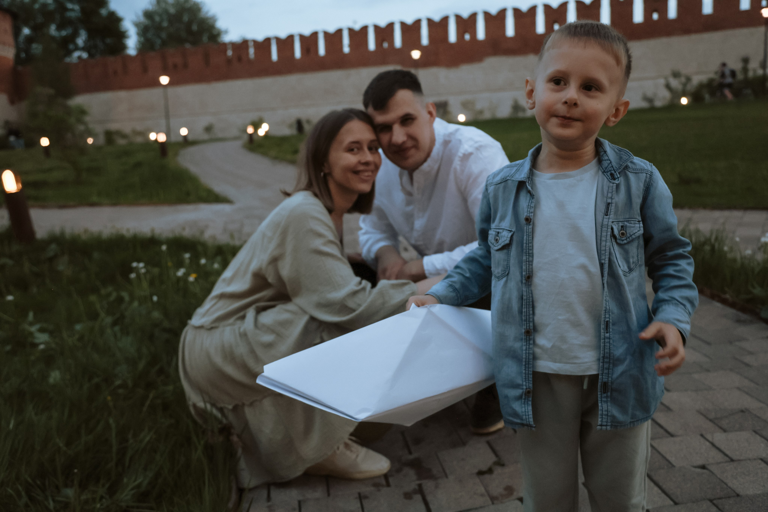Семейная фотосессия в парке. Фотограф в Санкт-Петербурге Валерия Закатеева