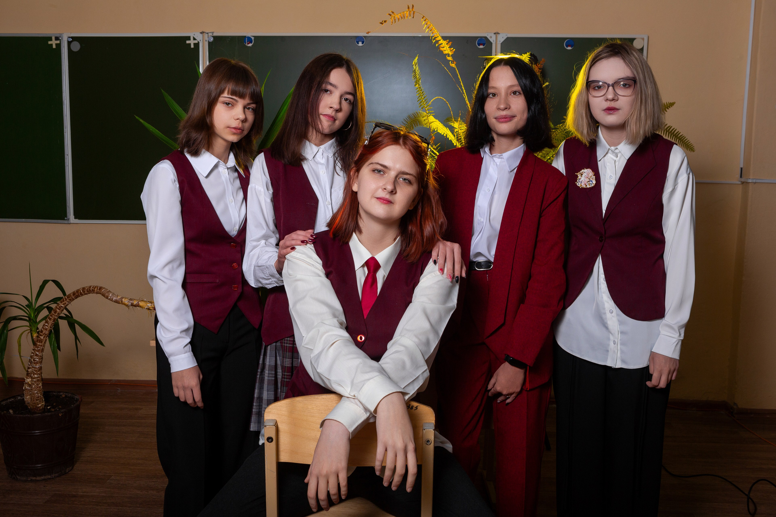 Школьная съемка 9 класс #2. Профессиональный фотограф в Мценске и Орловской области