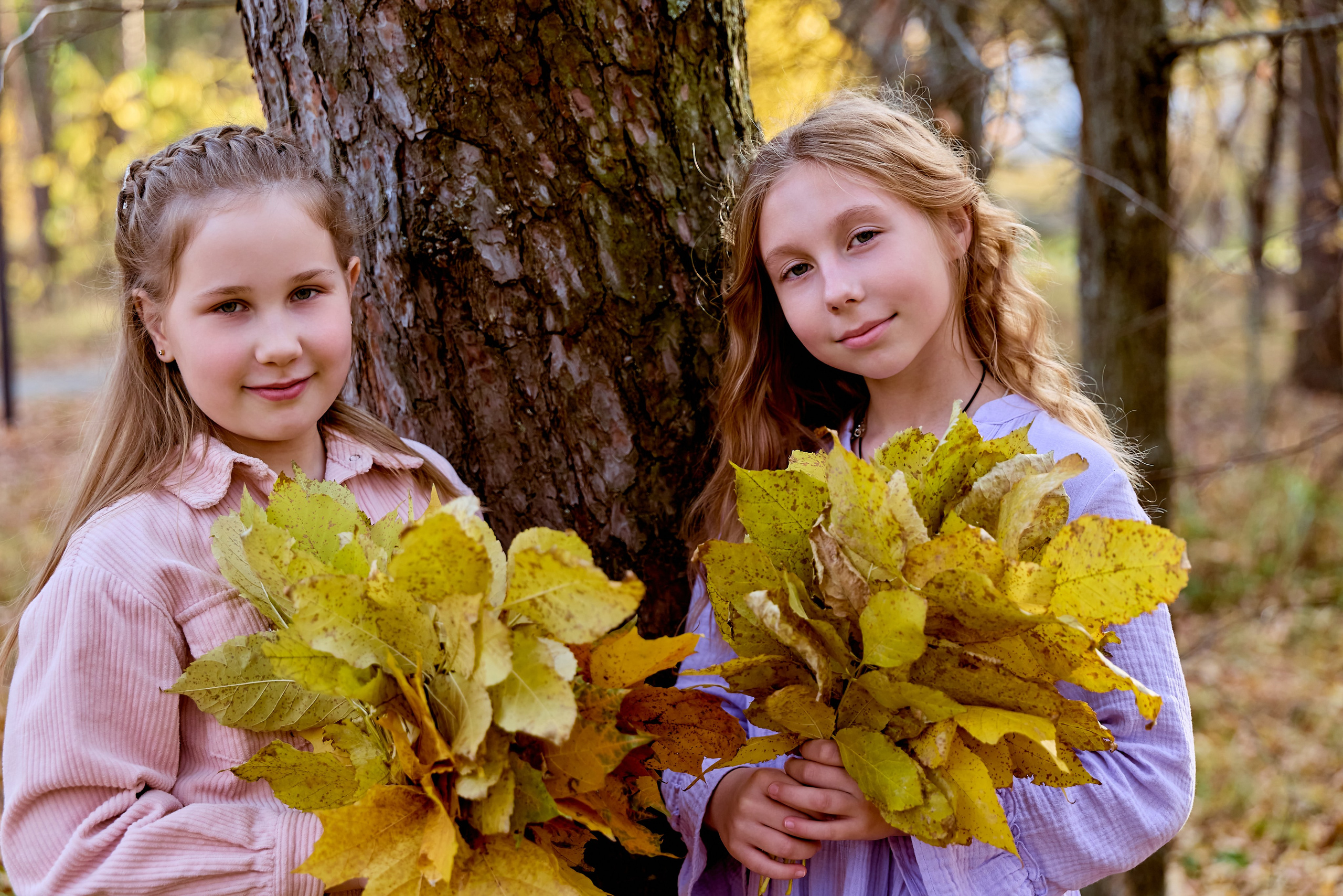 Золотая Осень школьная фотосессия