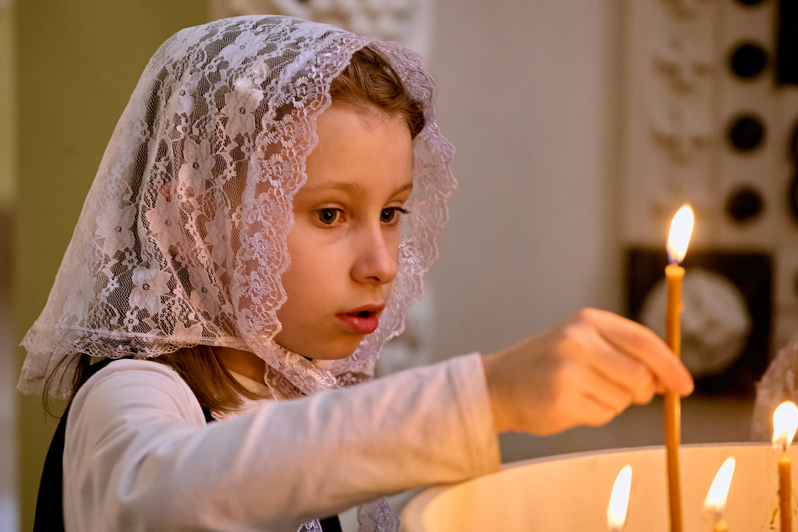 Лица Храма Детский Портрет в Храме