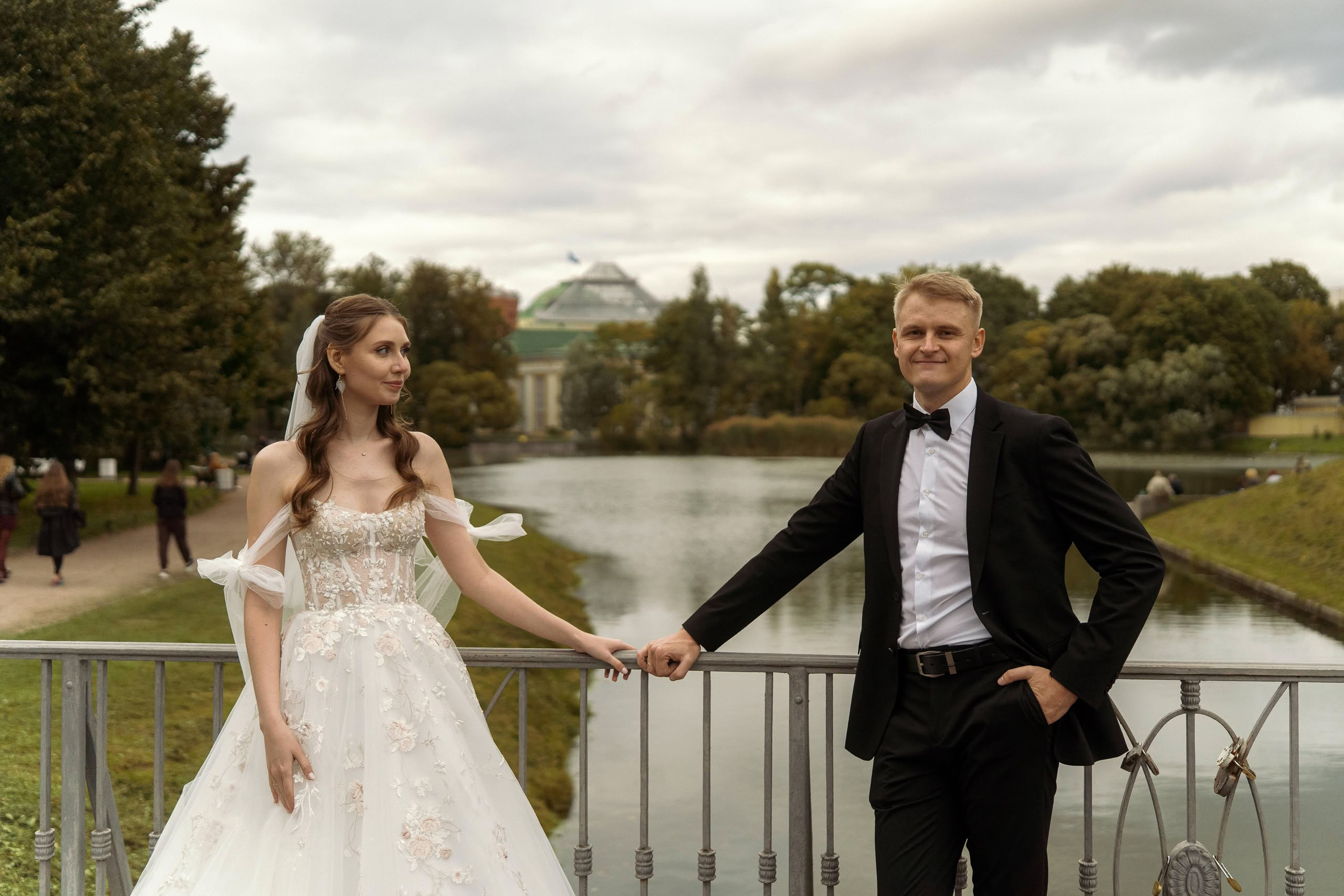 Василий и Марина — свадебный день в Петербурге. Свадебный фотограф Дмитрий Родионов — Санкт-Петербург и Ленинградская область