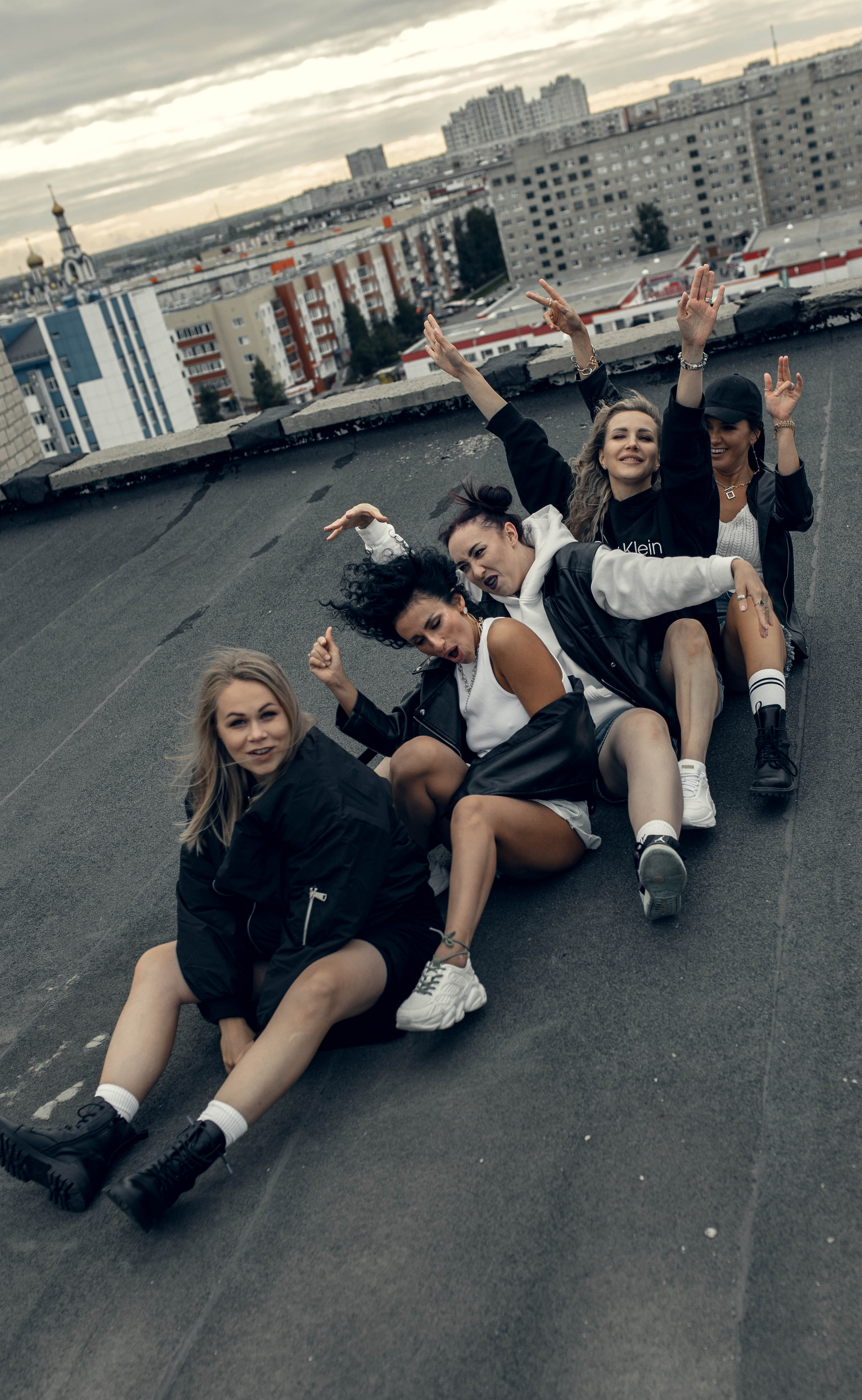 Девчонки на крыше. Женский и семейный фотограф в Сургуте Ольга БорОдько