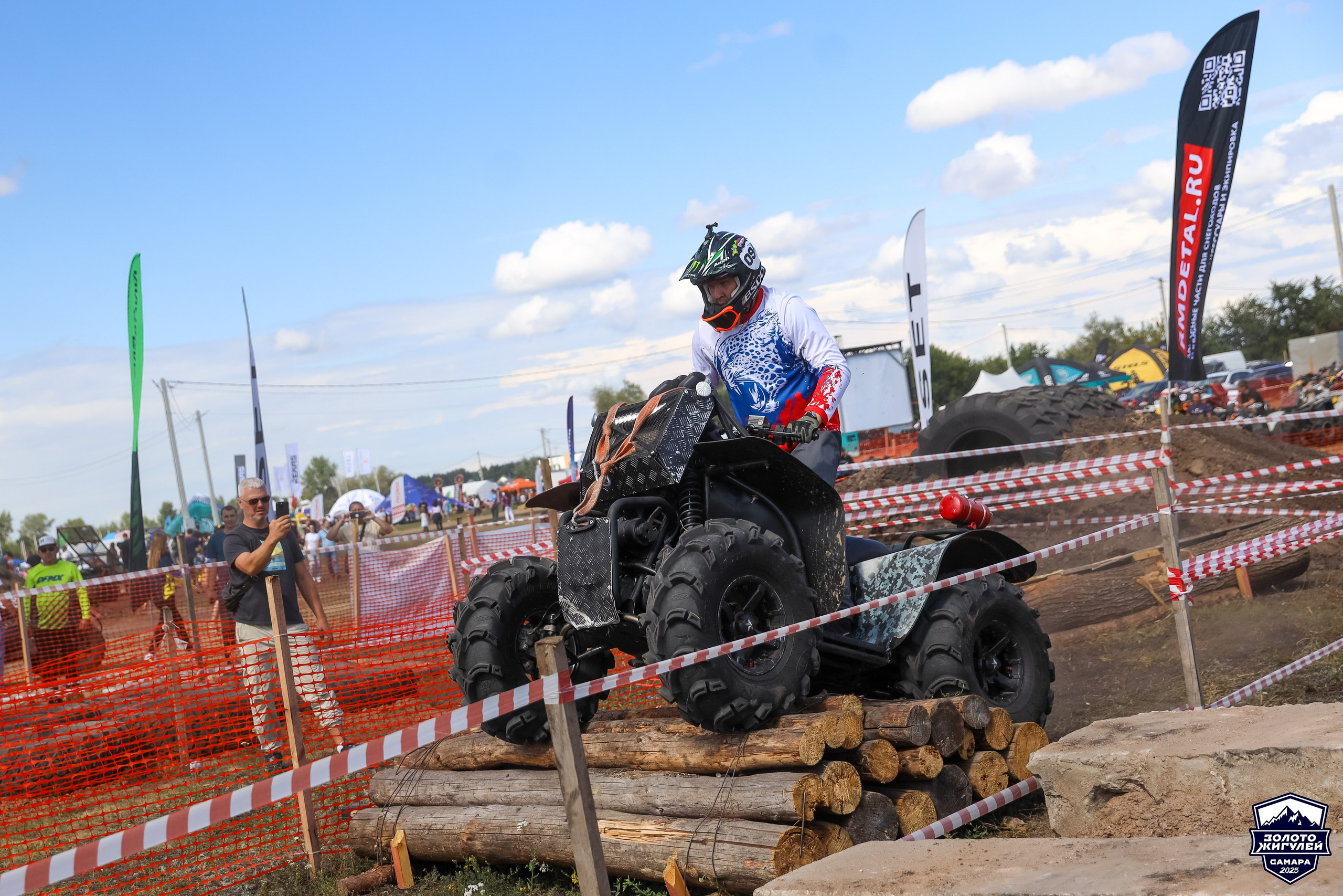 Кубок России по гонкам с водными препятствиями на квадроциклах «Золото Жигулей 2025». Спортивный фотограф в Самаре