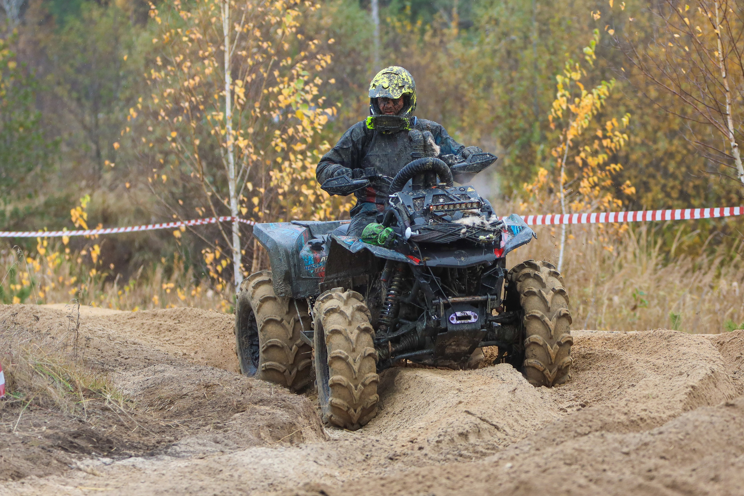 Гонки на квадроциклах Грязевое кольцо. Спортивный фотограф в Самаре
