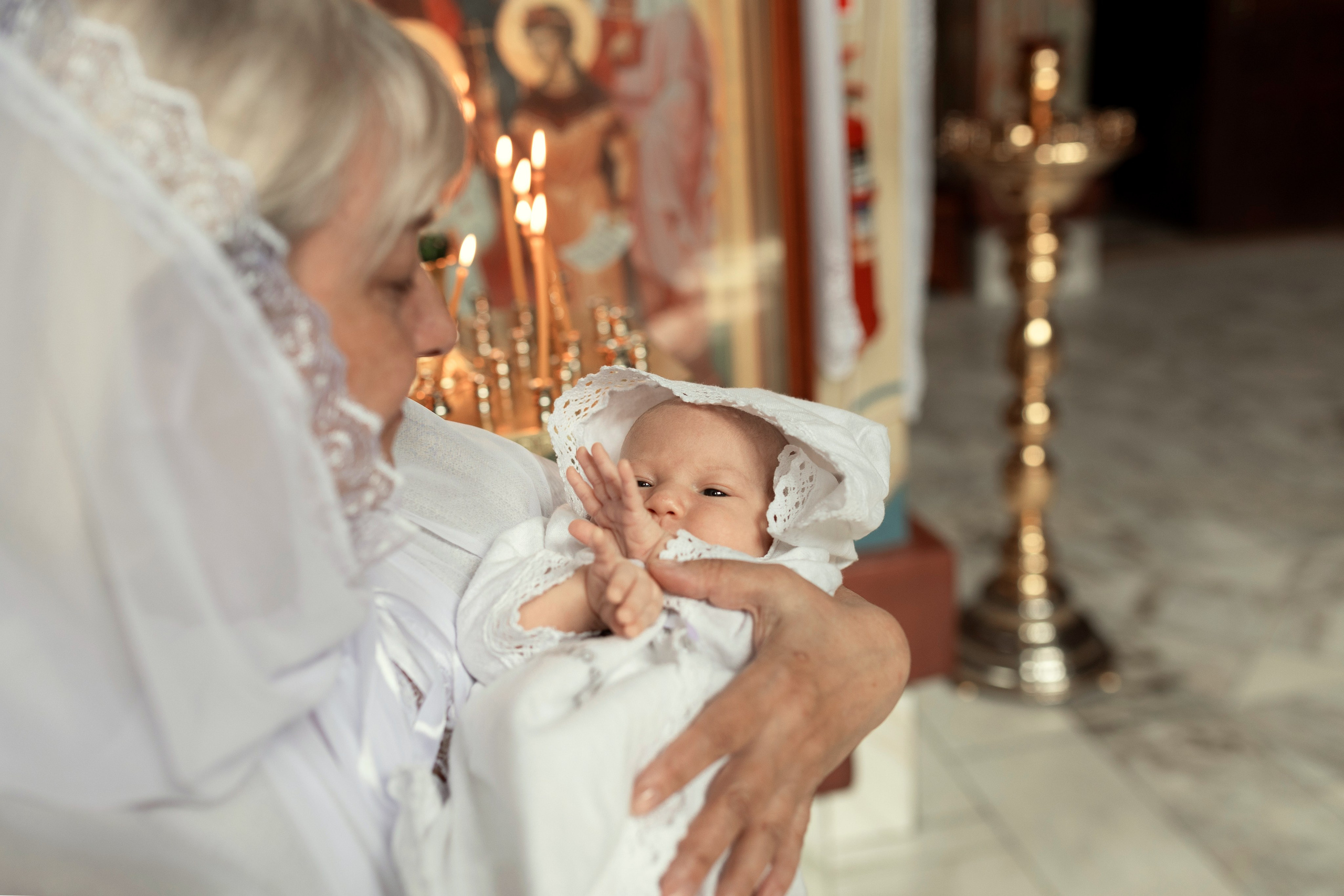 Крещение Анастасии. ТОП Фотограф на Крещение и Венчание Железногорск Алексей Мещеряков