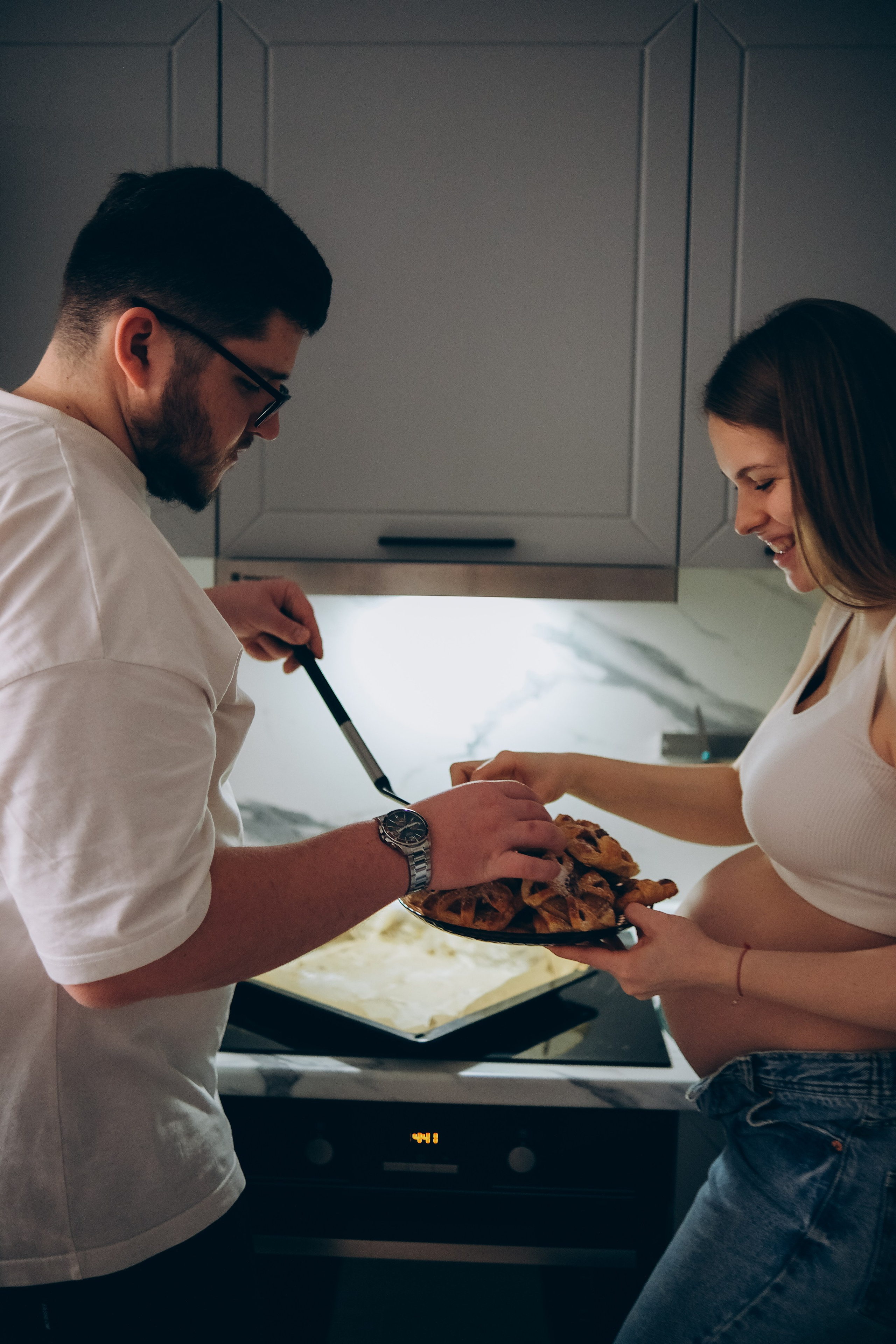 Ксения и Иракли. Семейный детский ньюборн фотограф в Москве Марта Петрова