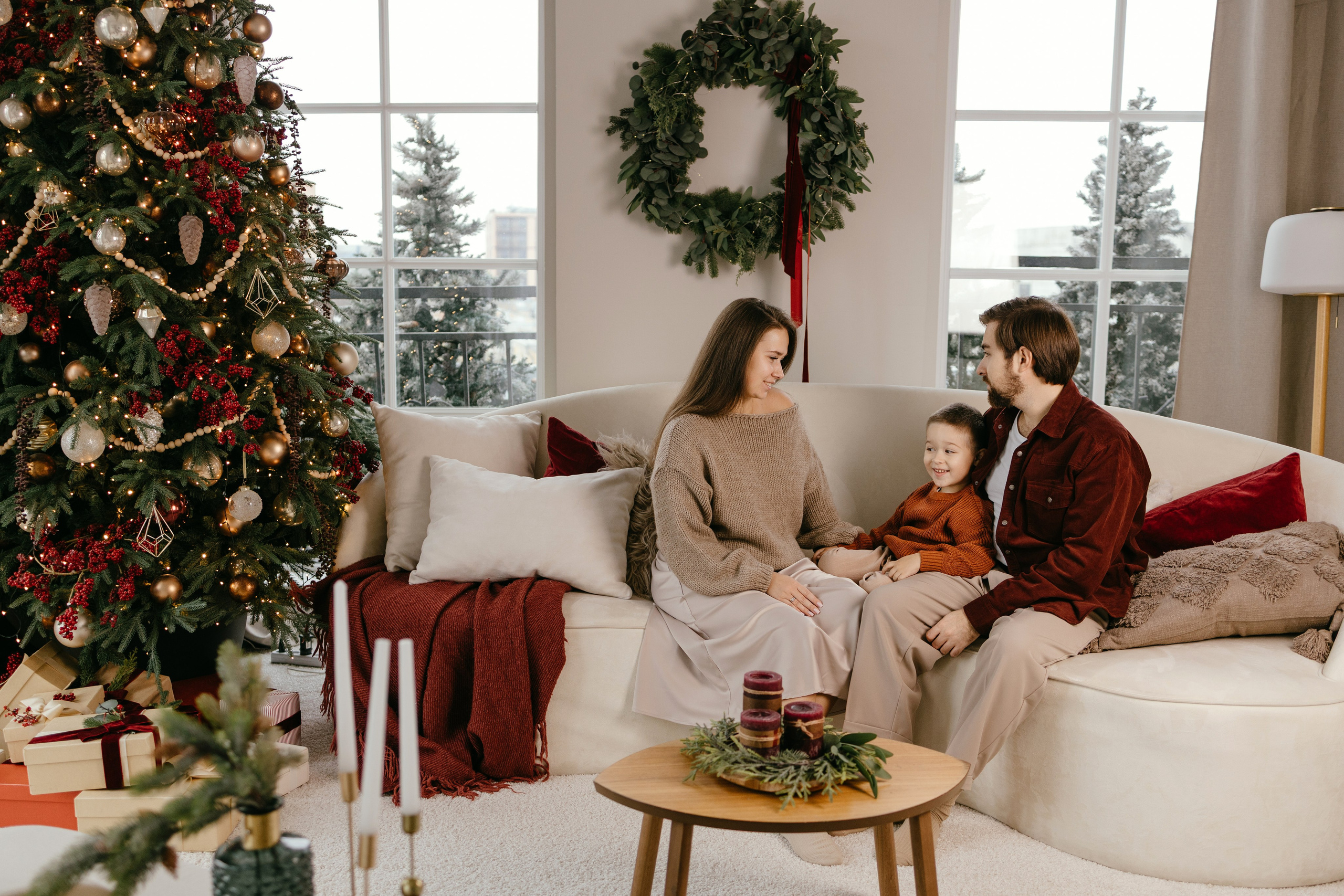 Новогодний переполох. История Марка. Семейный и детский фотограф в Санкт-Петербурге — Лаврова Ольга
