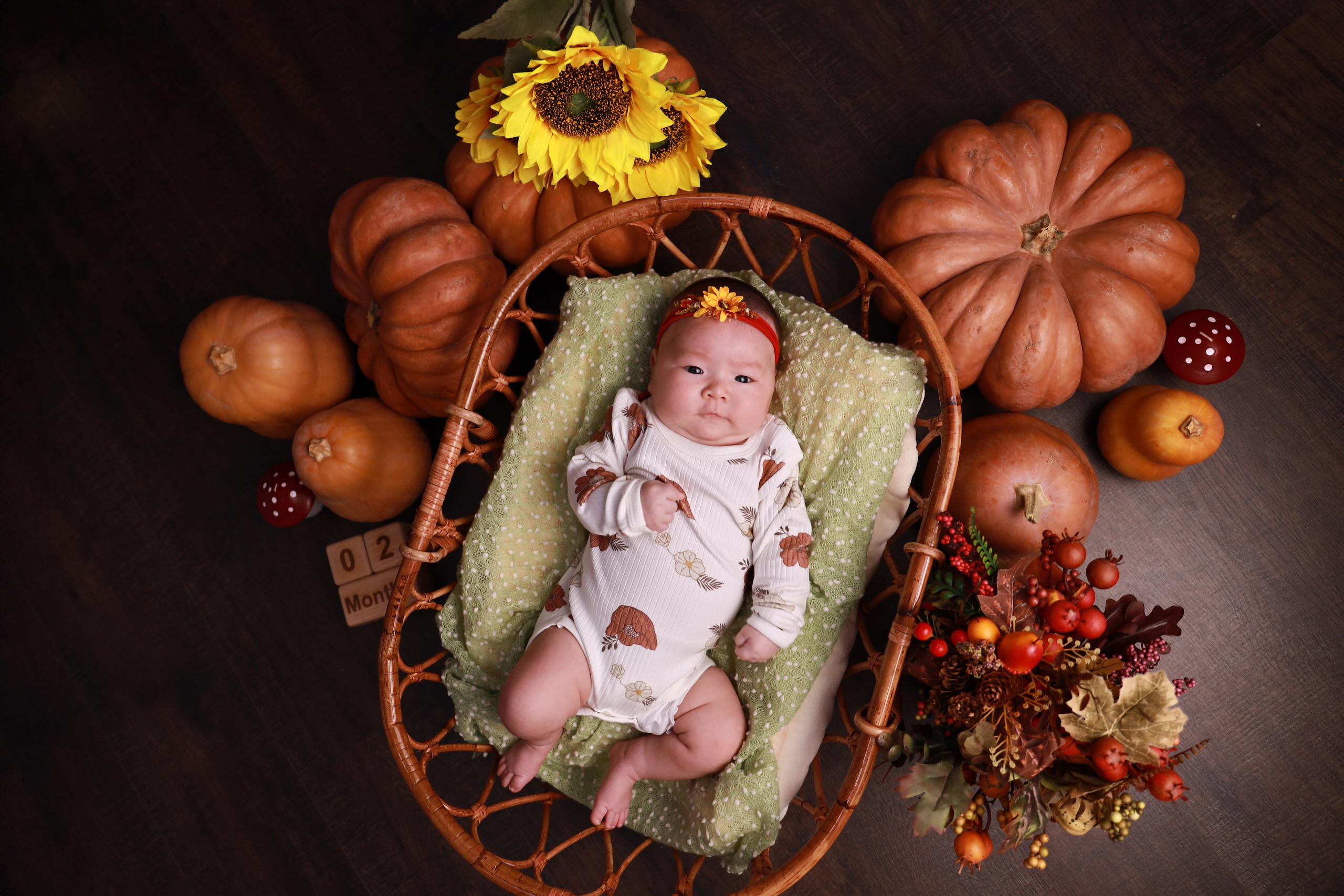 Мой первый годик. Фотограф беременности, новорожденных и детей до года в Астане