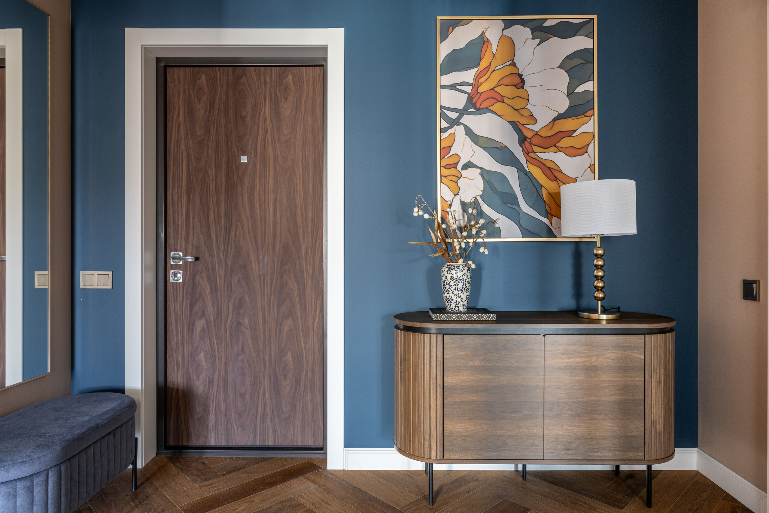 Эклектичный интерьер с элементами современной классики. Веселински | Интерьерный фотограф | Москва