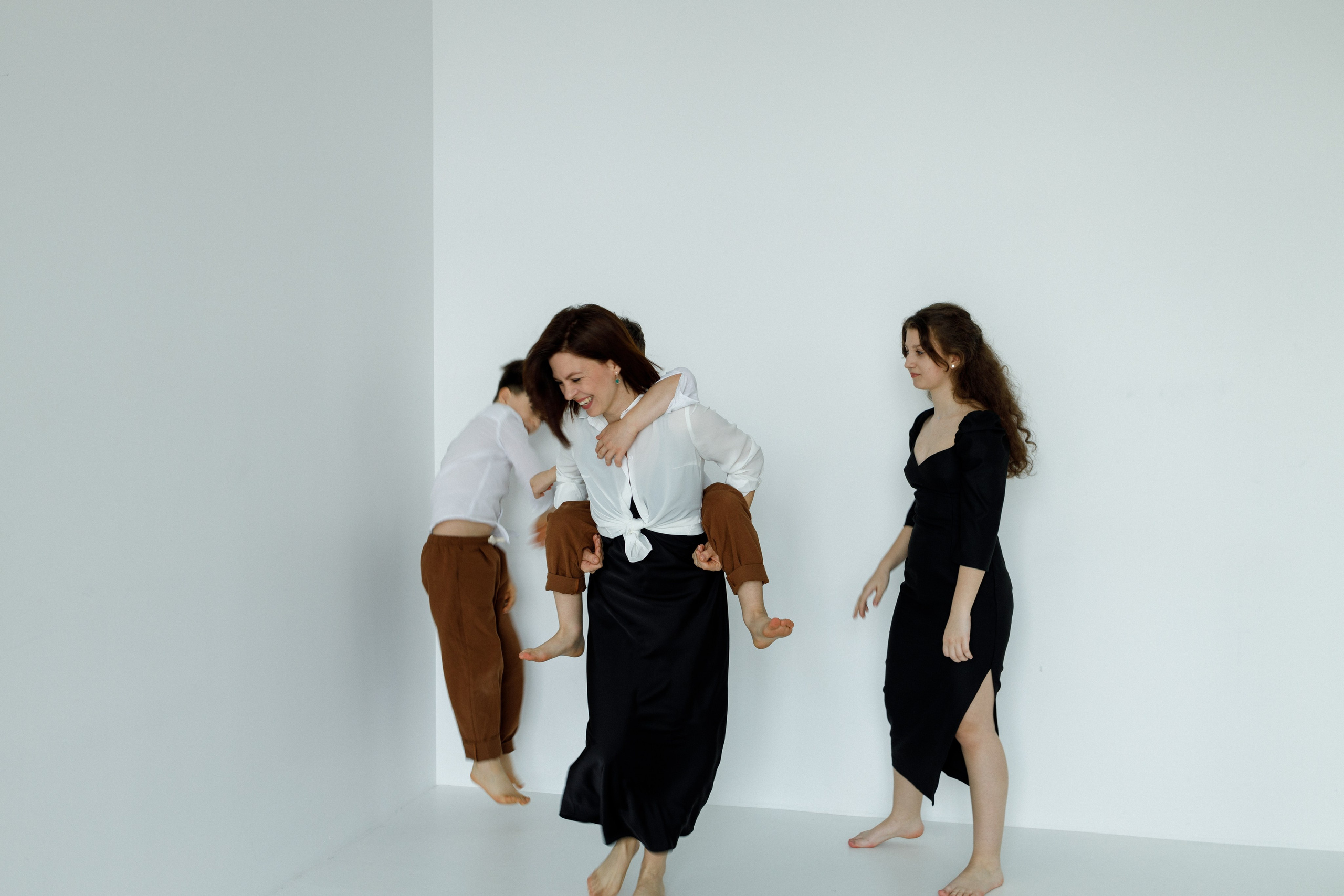 Анна с детьми. Фотограф Краснодар