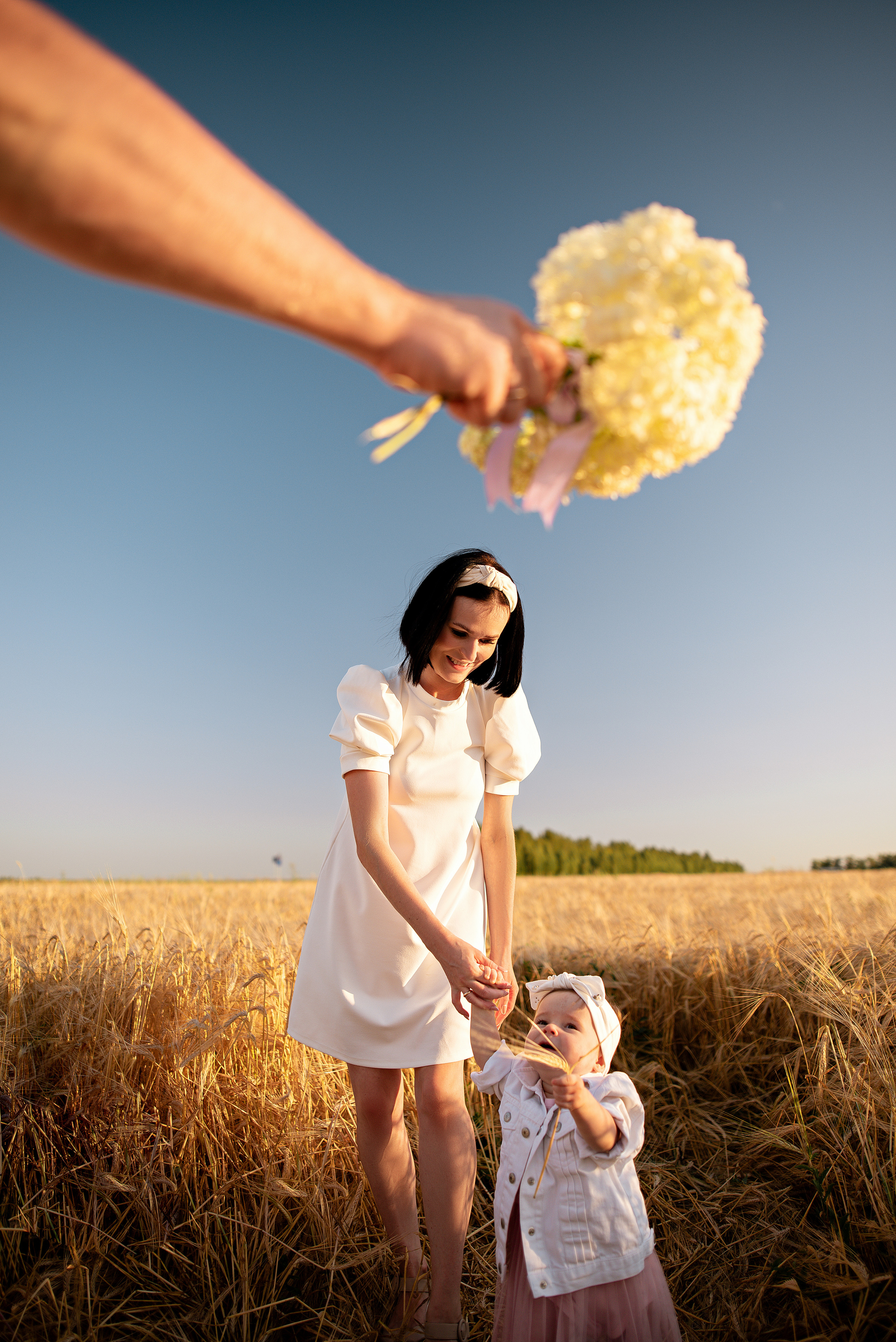 Мария с семьёй 2022 год. Свадебный и семейный фотограф Кристина Лисина в Арзамасе