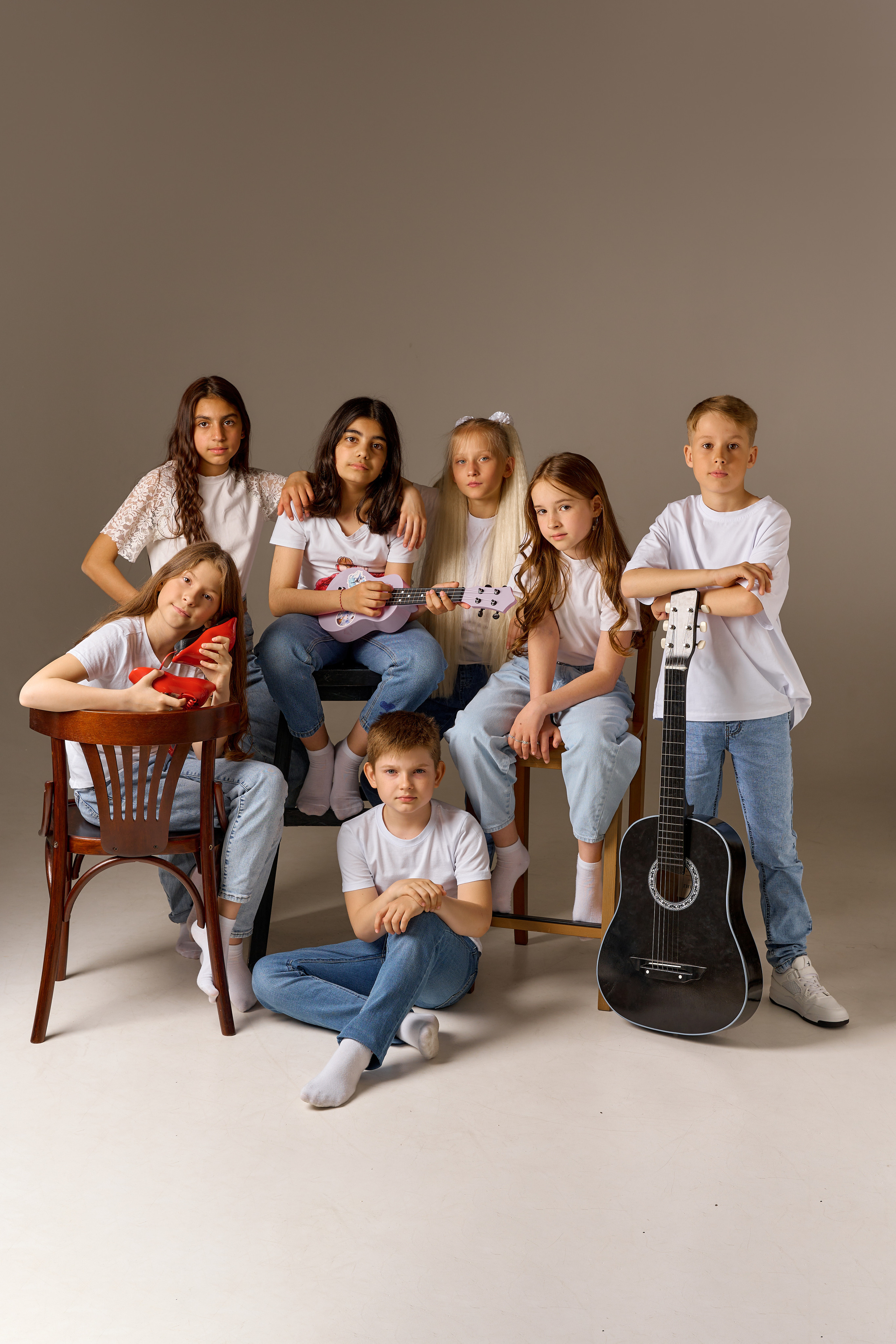 Студийная фотосессия 4 класс. Свадебный и семейный фотограф Кристина Лисина в Арзамасе