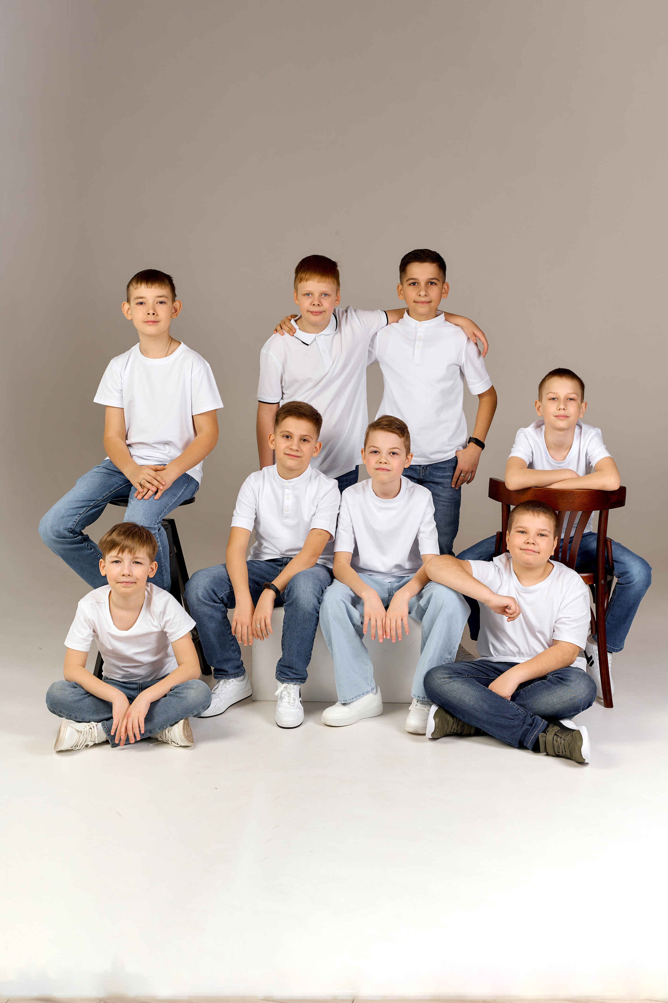 Студийная фотосессия 4 класс. Свадебный и семейный фотограф Кристина Лисина в Арзамасе