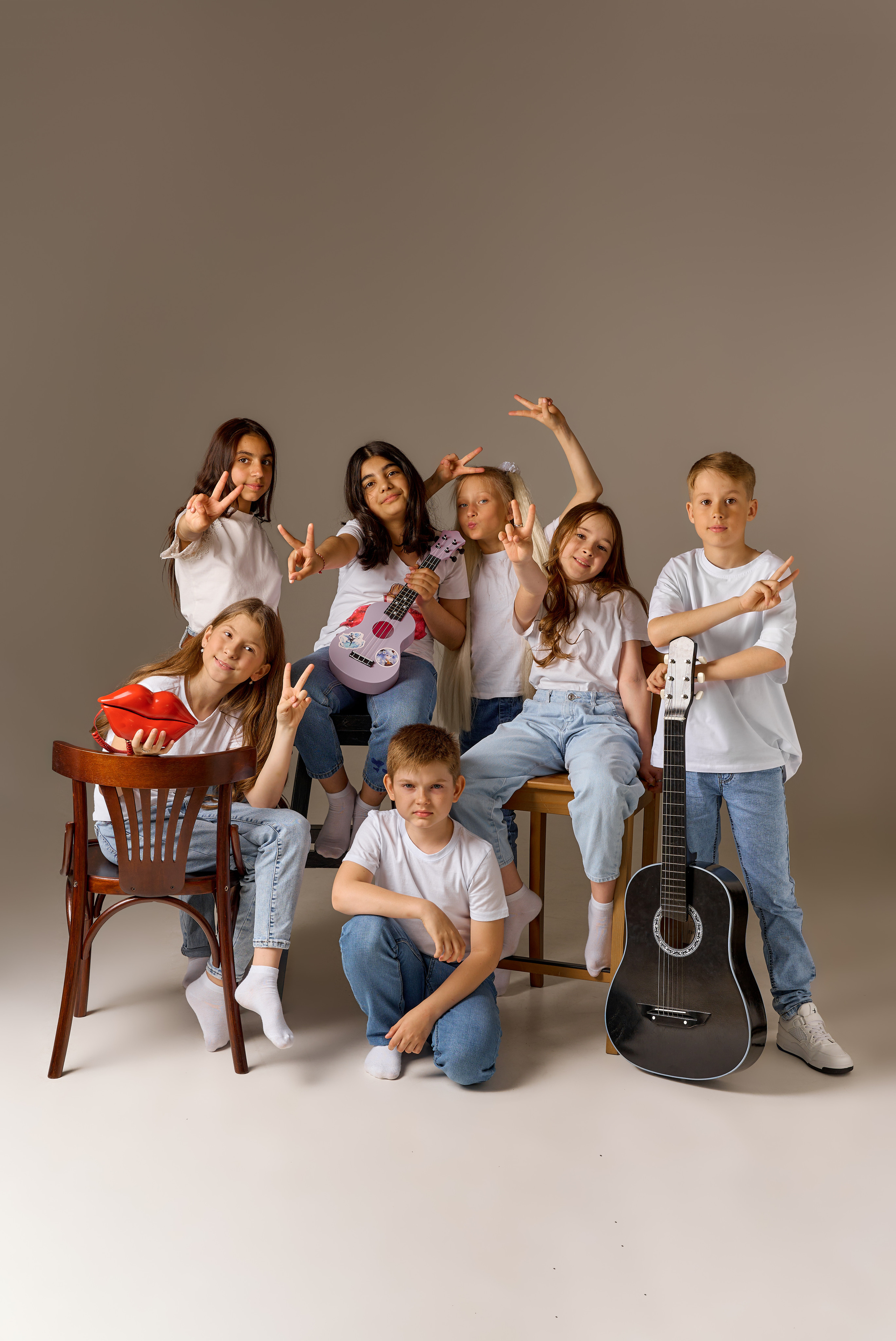 Студийная фотосессия 4 класс. Свадебный и семейный фотограф Кристина Лисина в Арзамасе