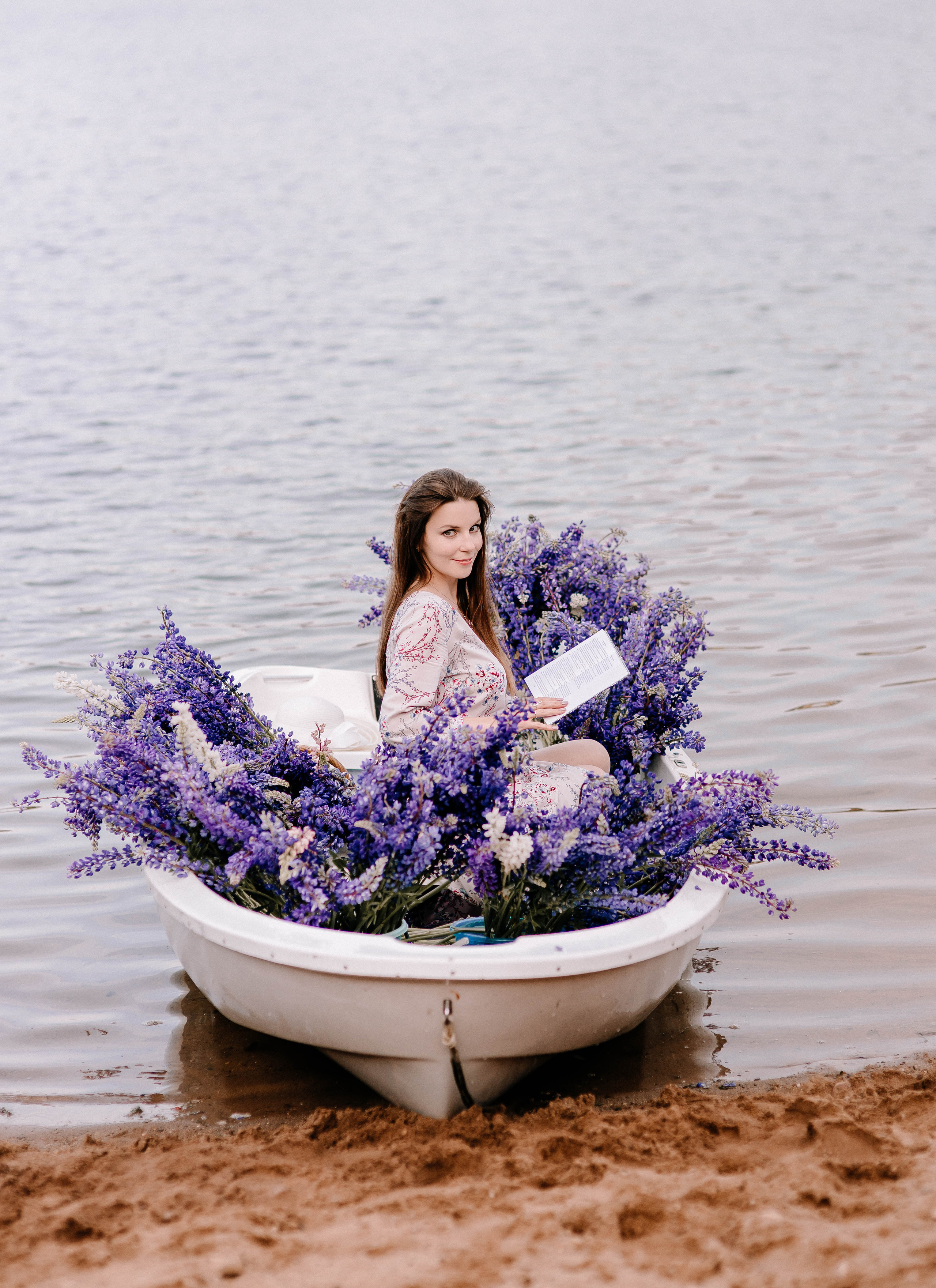 Фотодень «Цветочная лодка». Фотосессии Фотодни Псков СПб