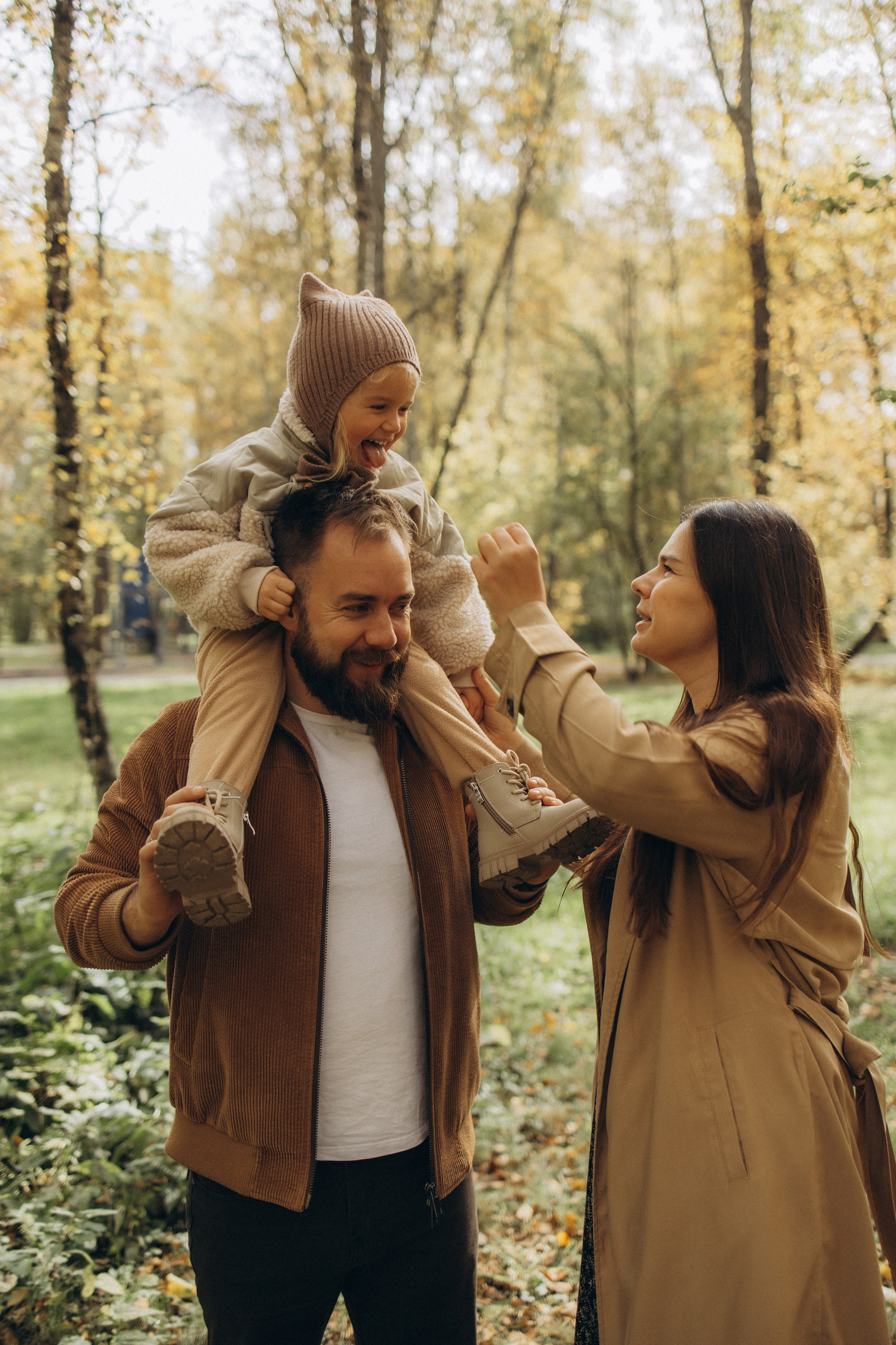 Одним осенним днем. Семейный фотограф в Москве Анастасия Шалда