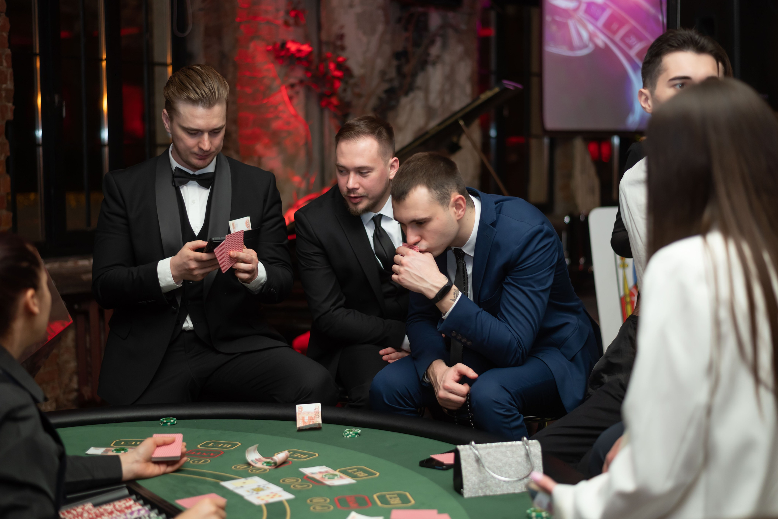 В казино. Event photographer from Moscow