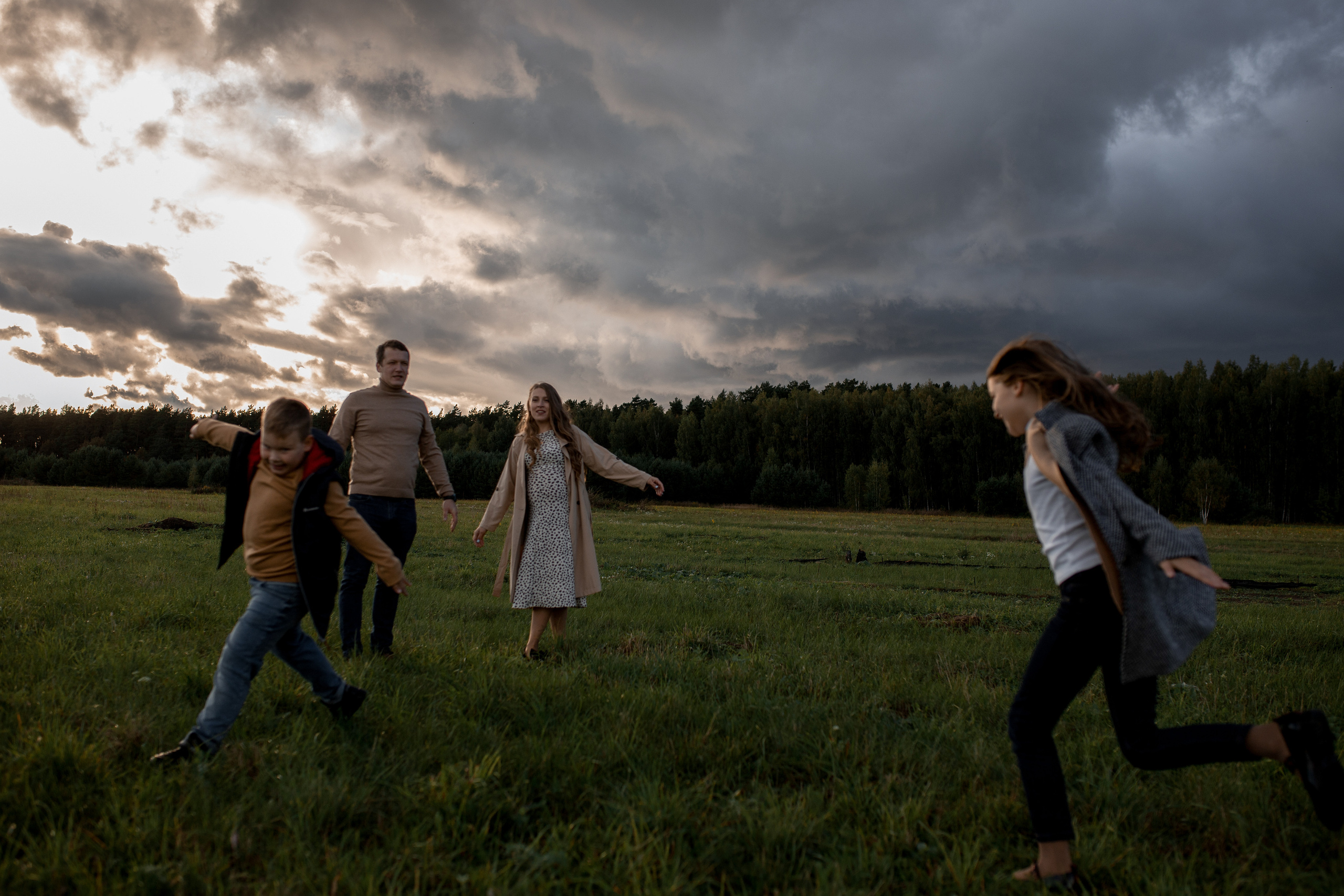 Лиза, Миша, Тимофей и Лиза. Фотограф в Москве и Серпухове Анастасия Руднева