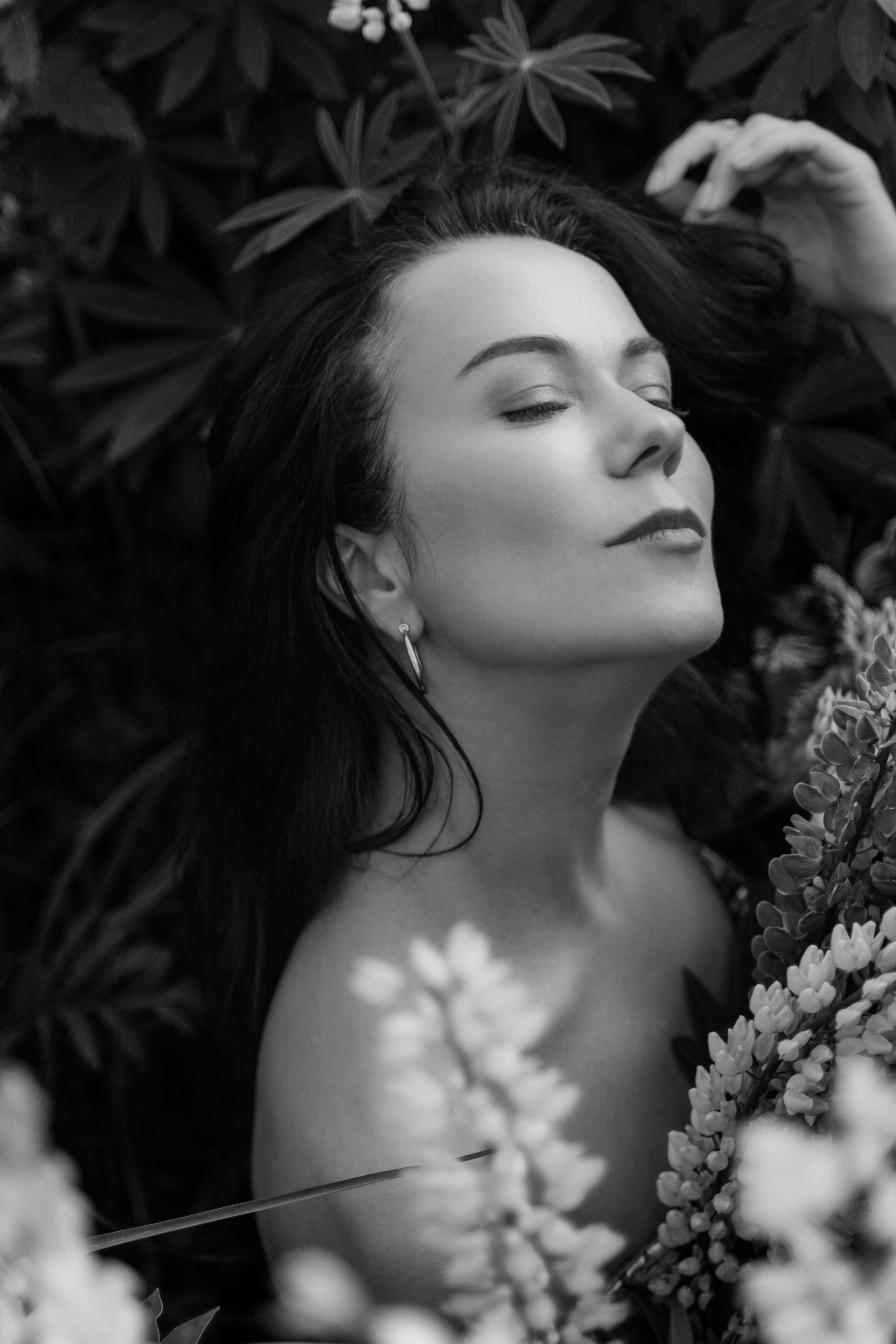 Наташа и люпины. Фотограф и видеограф в Москве и Абу Даби Мария Кулагина