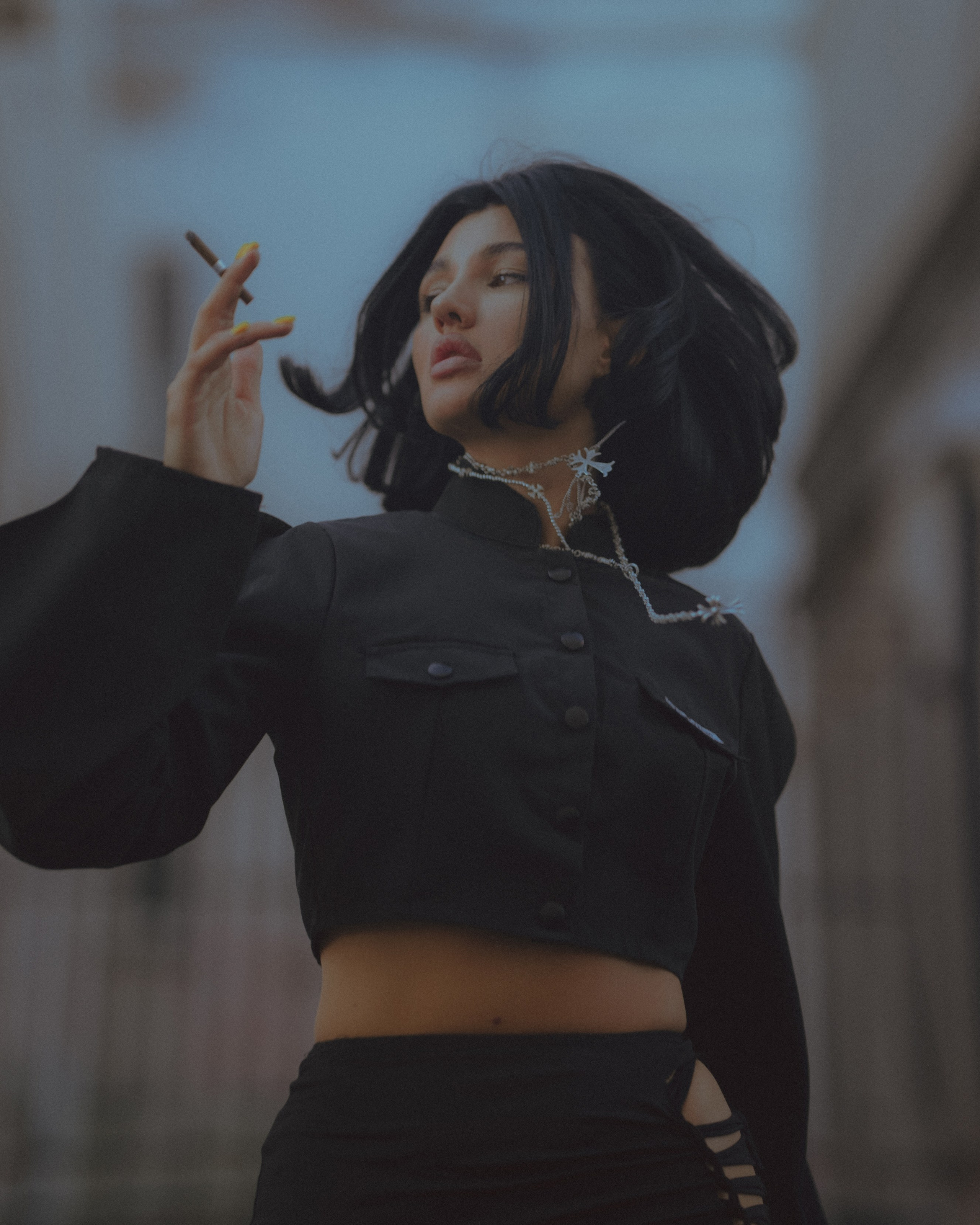 Ксения. Уличная съёмка. Фотограф Екатерина Золотовская. Портретные, семейные и креативные фотосессии в Москве