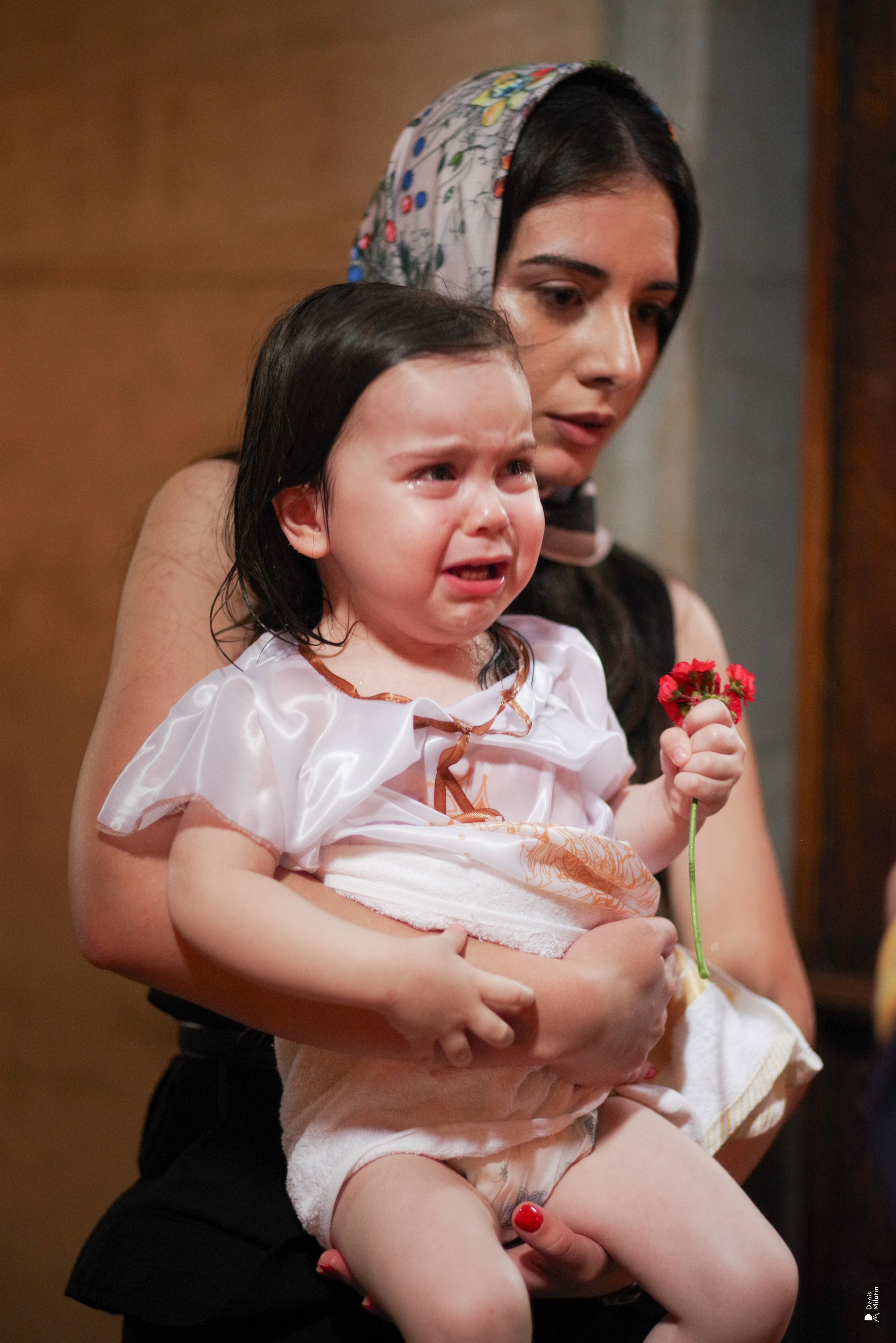 Крещение Сенаки. Портретный фотограф Денис Милютин