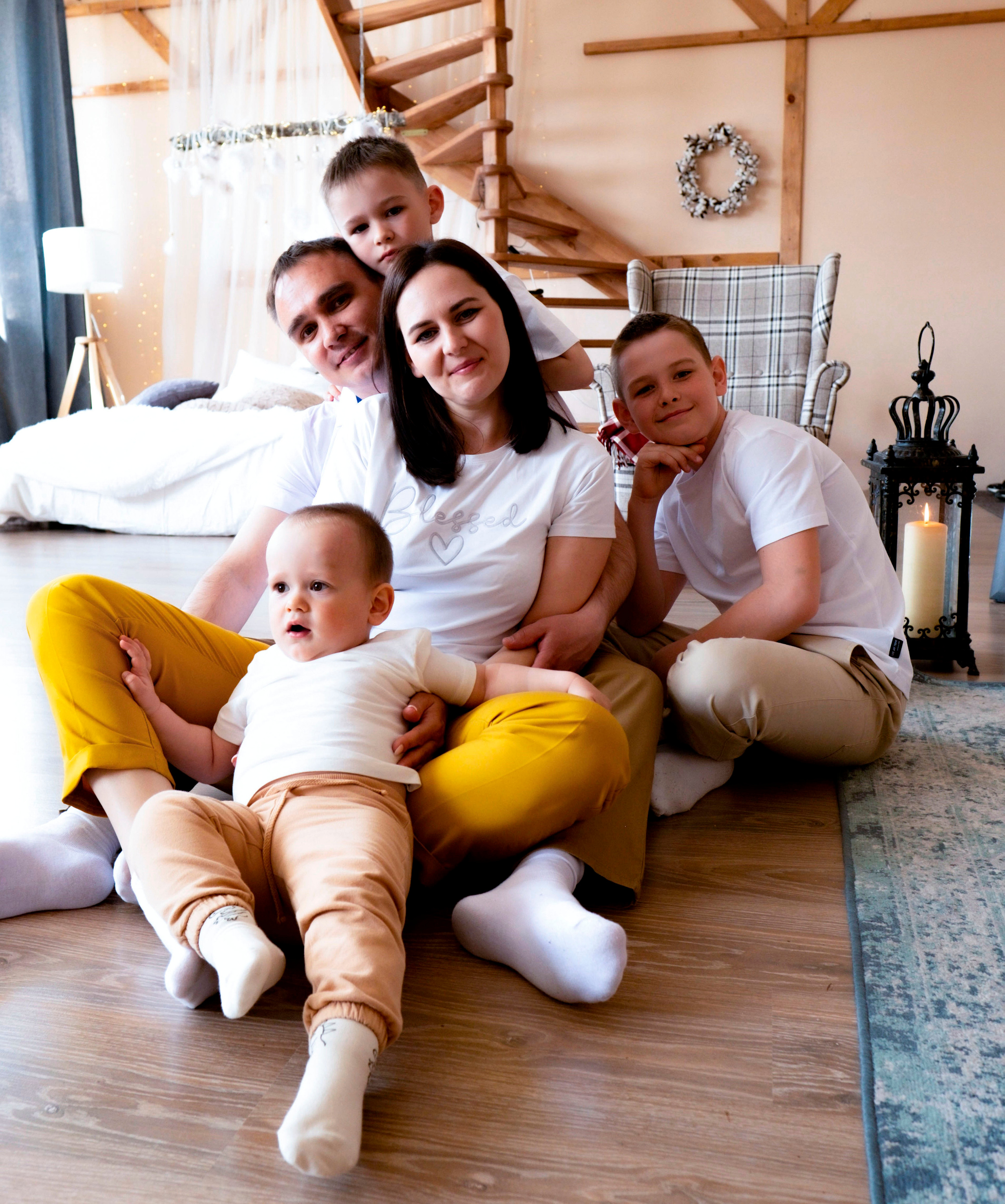 Семейная фотосессия Алены. Студийный, портретный, семейный фотограф Южно-Сахалинска Яна Радаева