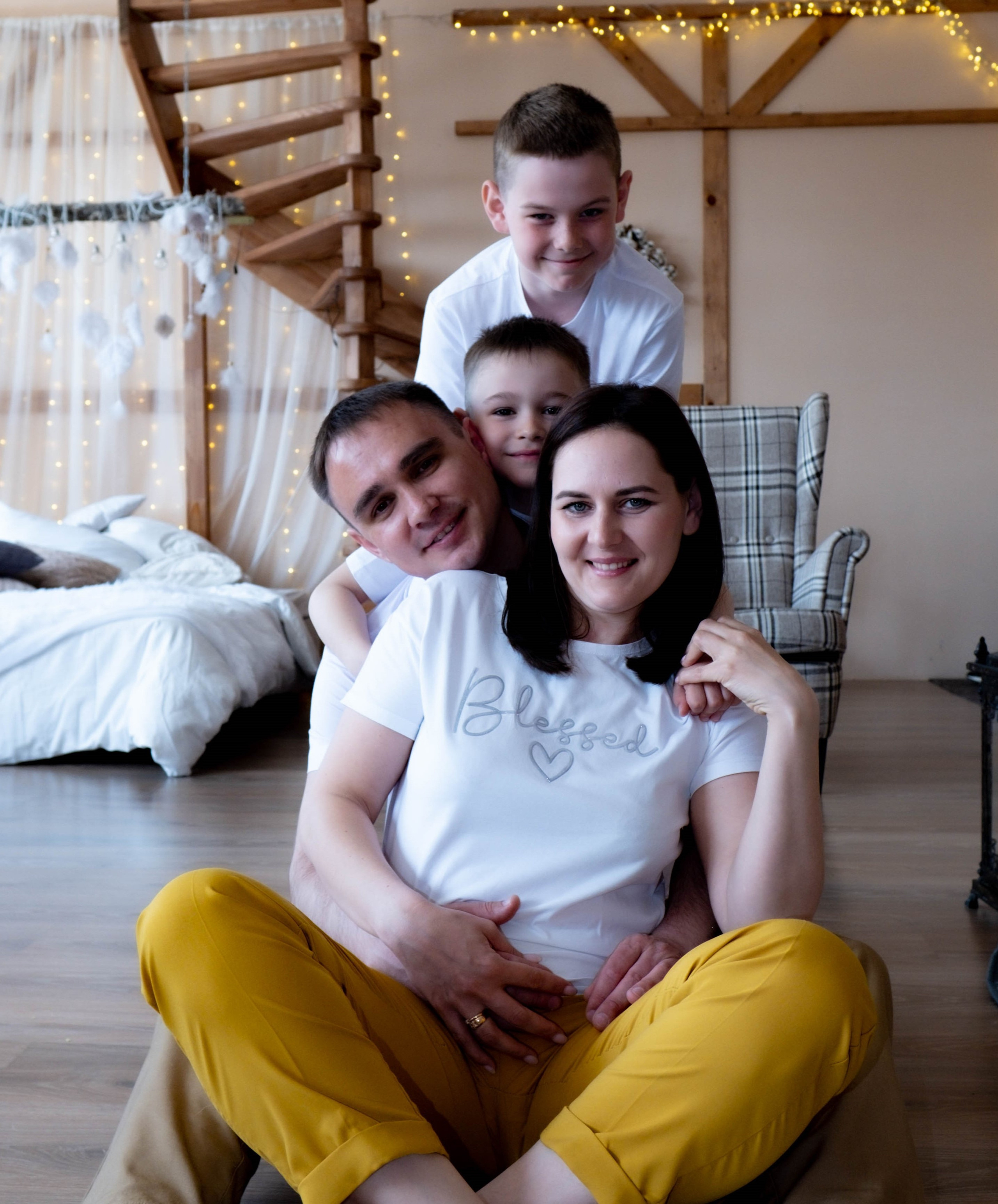 Семейная фотосессия Алены. Студийный, портретный, семейный фотограф Южно-Сахалинска Яна Радаева