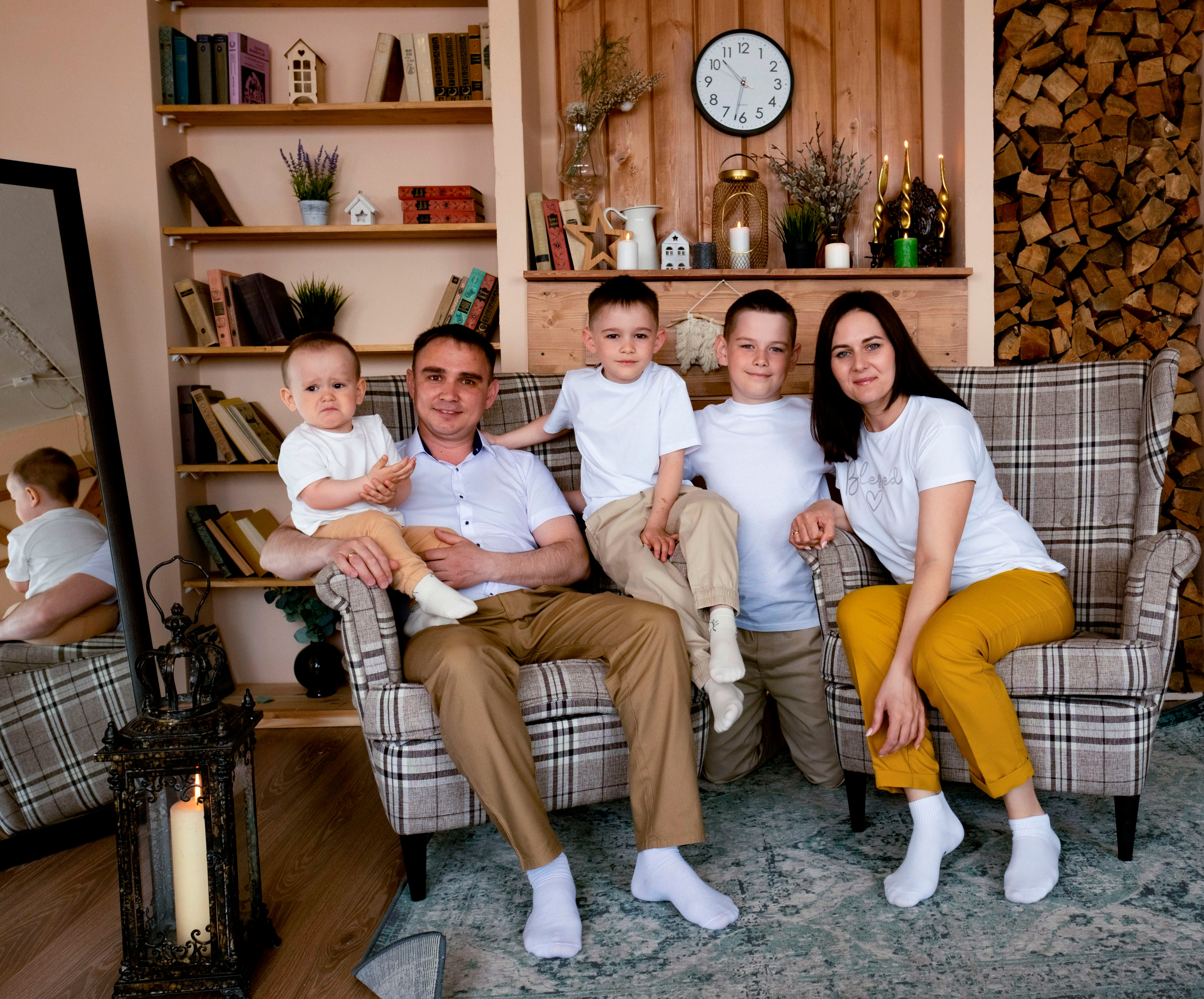 Семейная фотосессия Алены. Студийный, портретный, семейный фотограф Южно-Сахалинска Яна Радаева