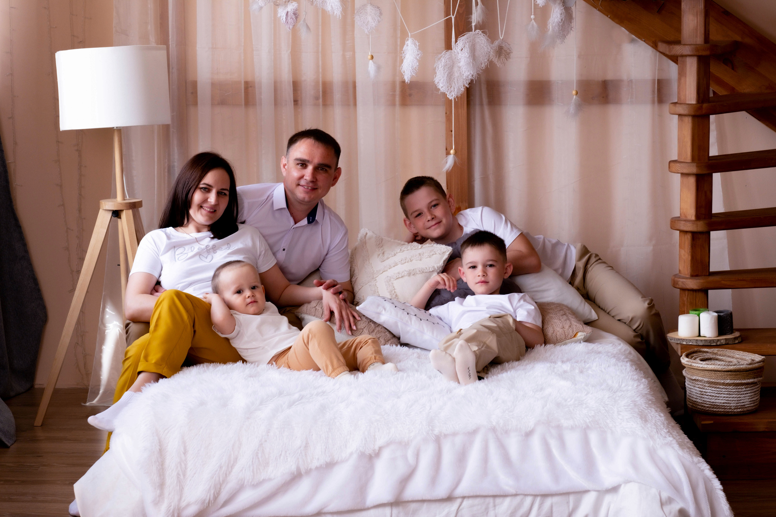 Семейная фотосессия Алены. Студийный, портретный, семейный фотограф Южно-Сахалинска Яна Радаева