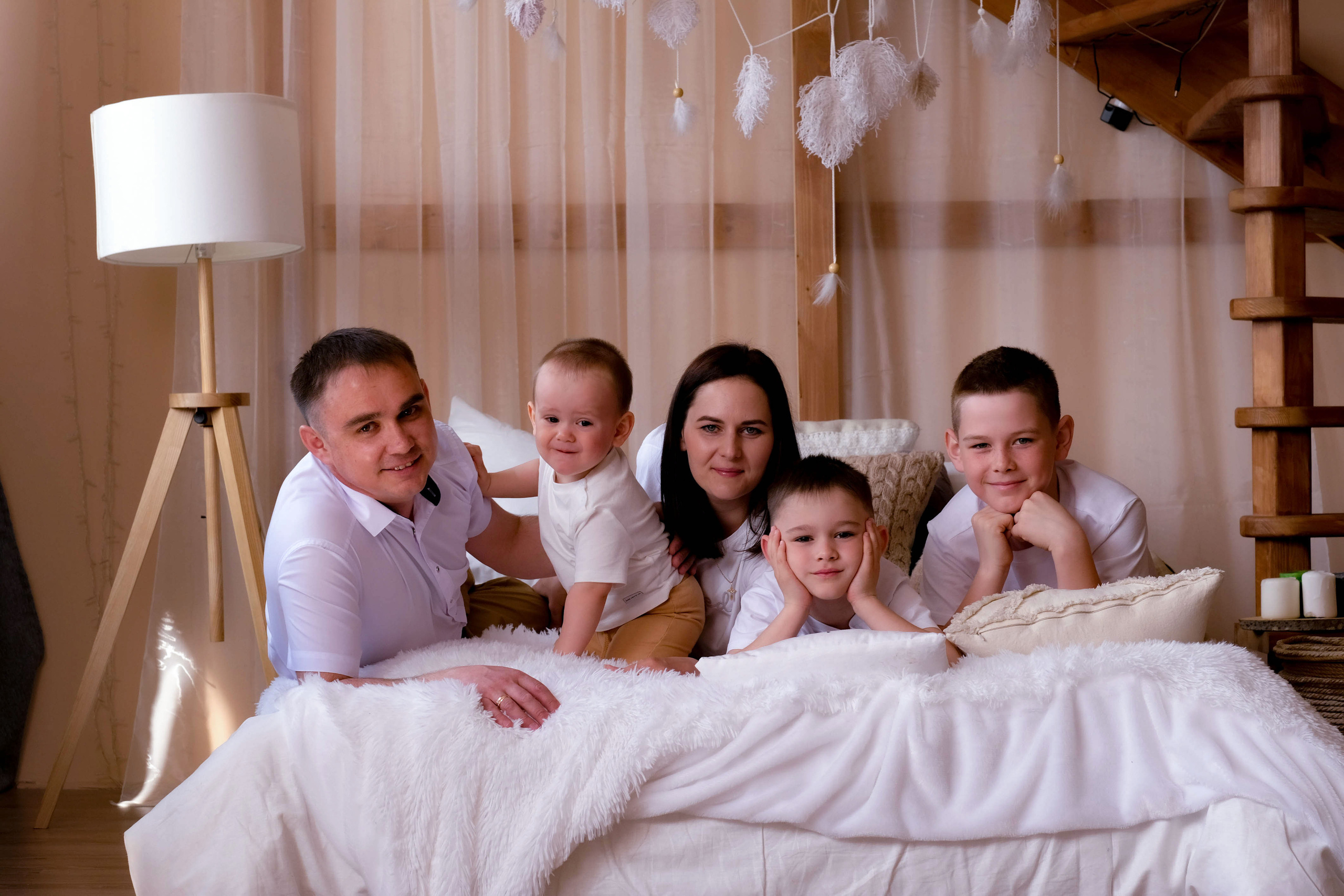 Семейная фотосессия Алены. Студийный, портретный, семейный фотограф Южно-Сахалинска Яна Радаева