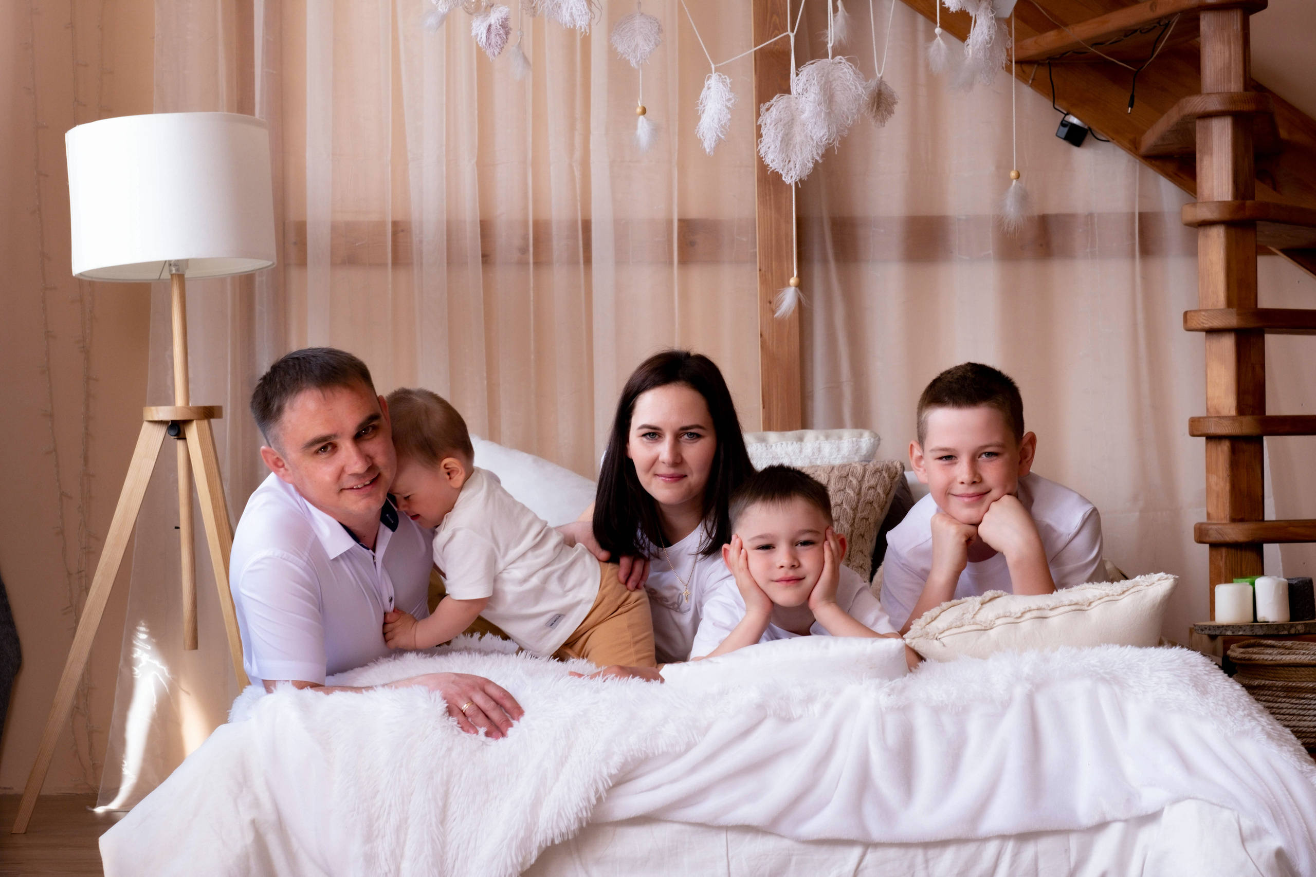 Семейная фотосессия Алены. Студийный, портретный, семейный фотограф Южно-Сахалинска Яна Радаева