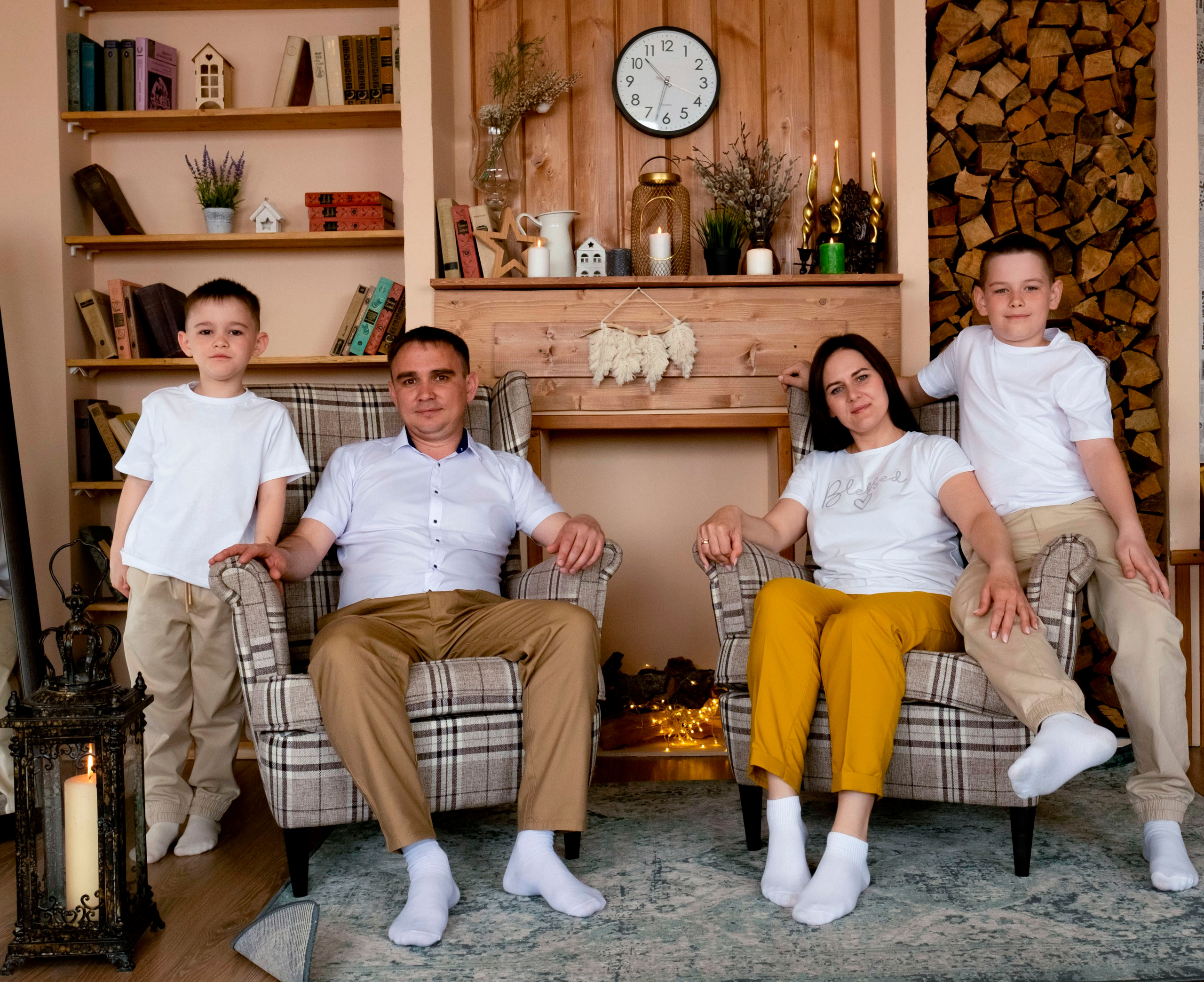 Семейная фотосессия Алены. Студийный, портретный, семейный фотограф Южно-Сахалинска Яна Радаева