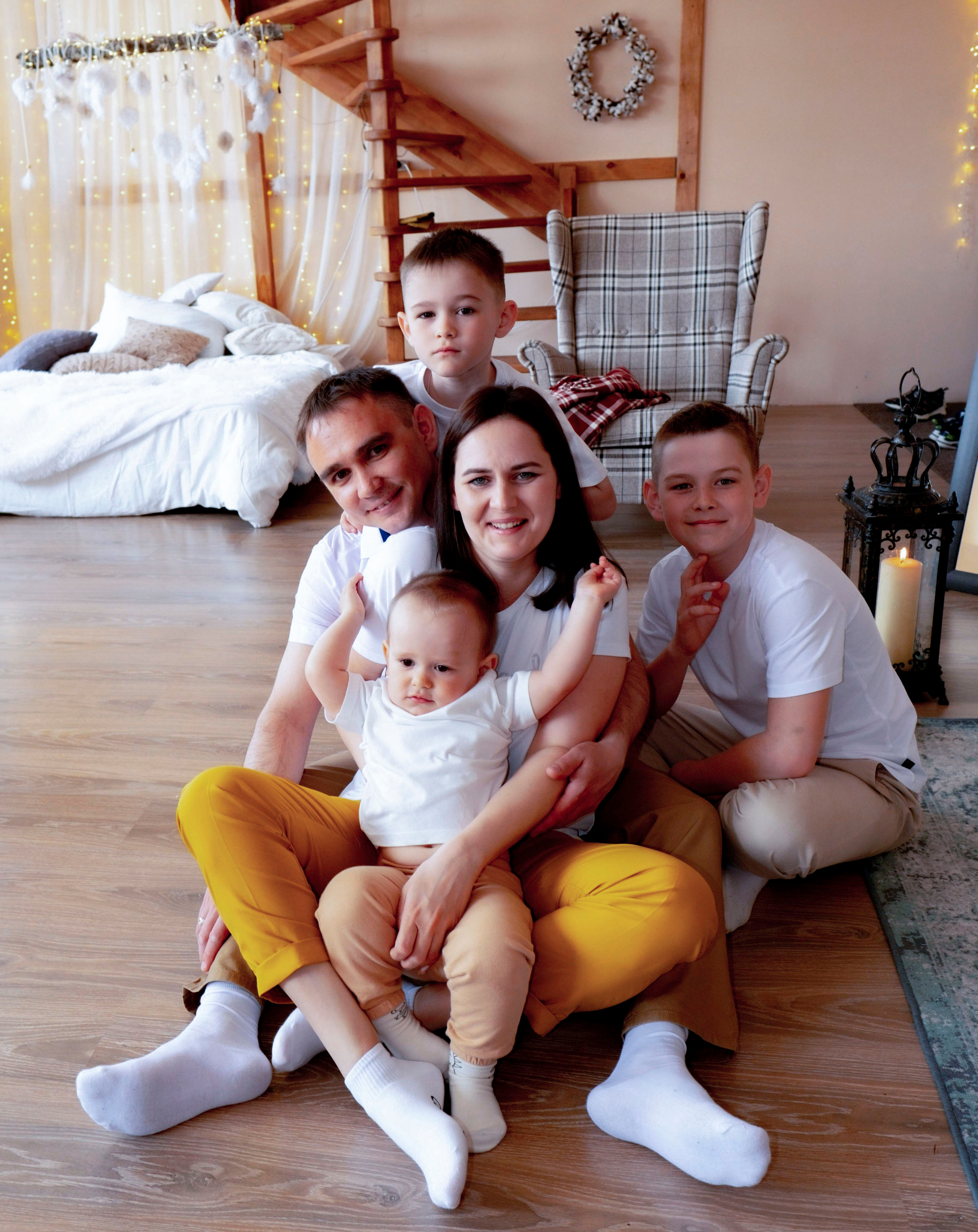 Семейная фотосессия Алены. Студийный, портретный, семейный фотограф Южно-Сахалинска Яна Радаева