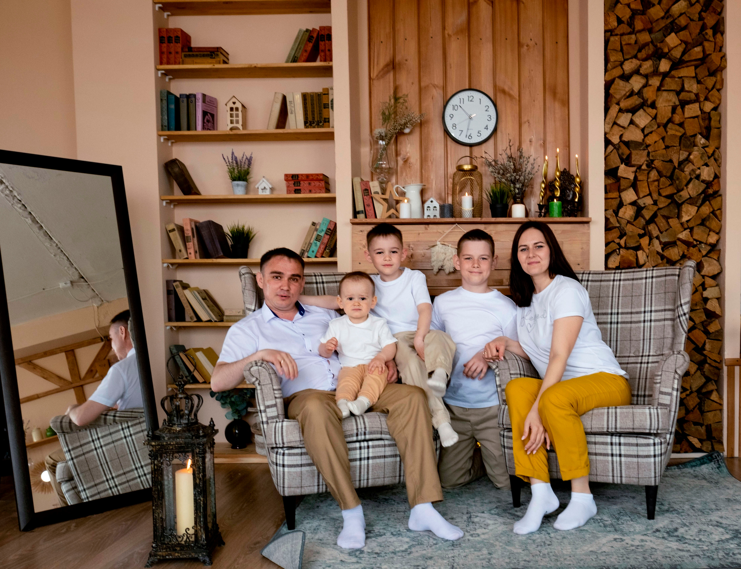 Семейная фотосессия Алены. Студийный, портретный, семейный фотограф Южно-Сахалинска Яна Радаева