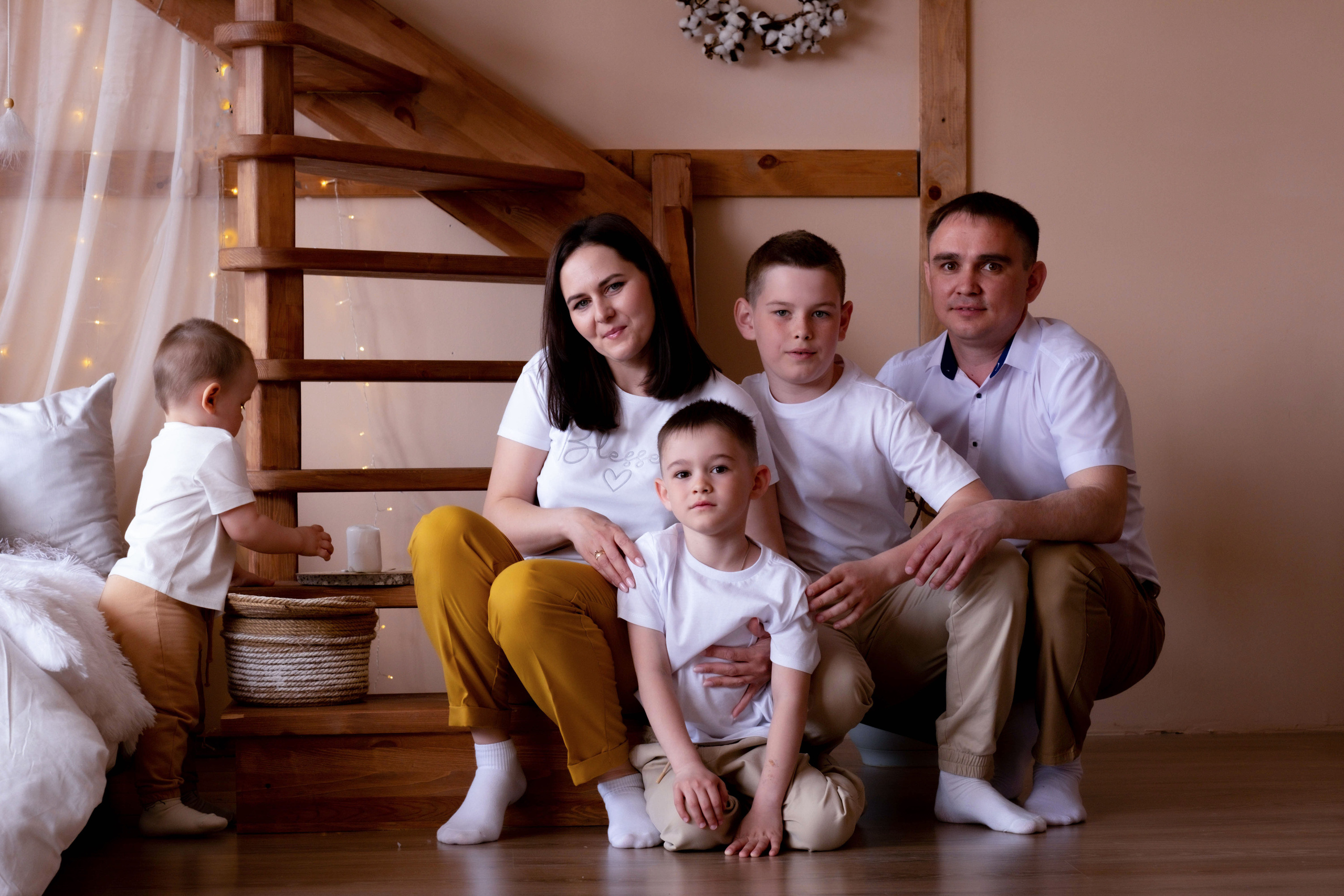 Семейная фотосессия Алены. Студийный, портретный, семейный фотограф Южно-Сахалинска Яна Радаева