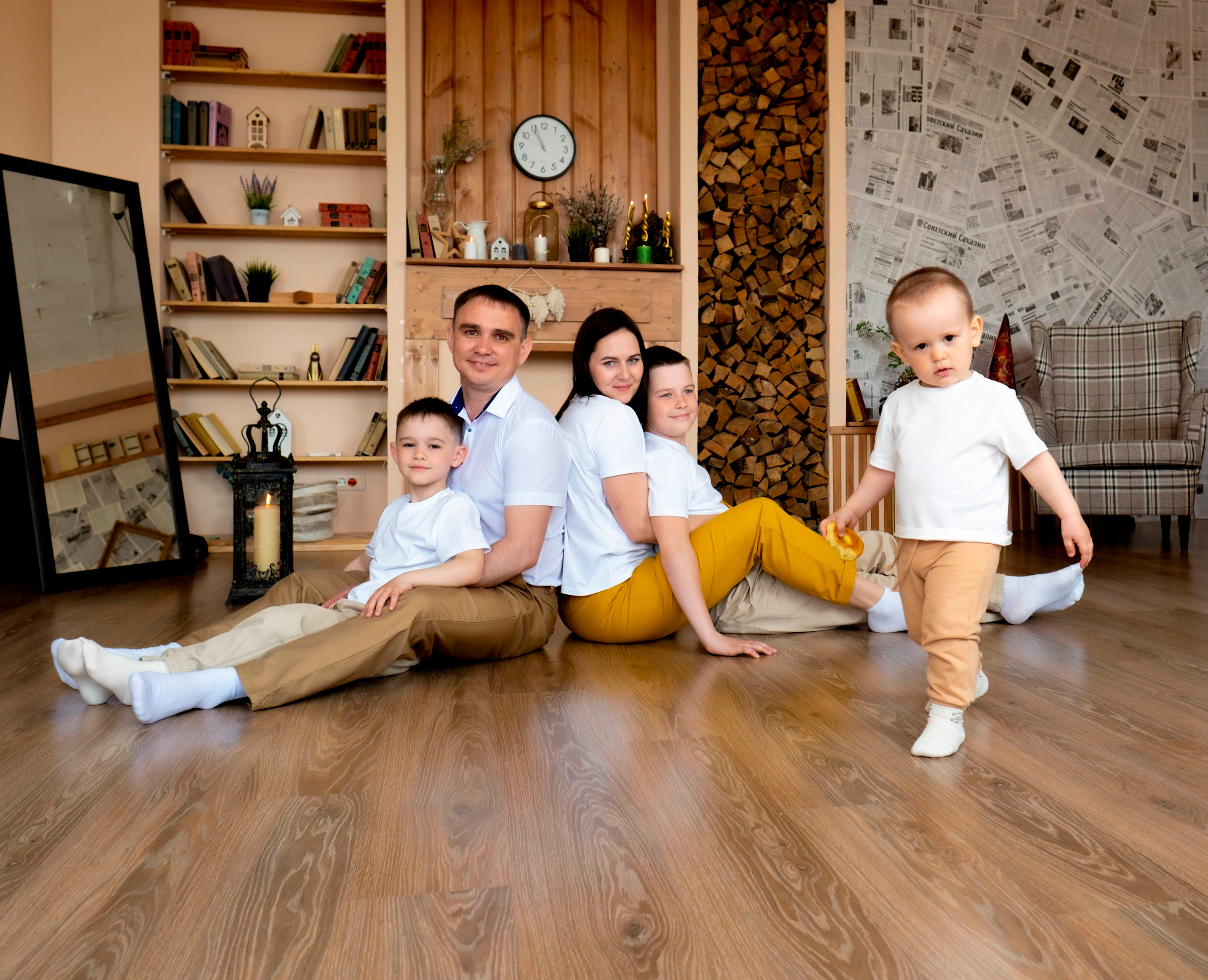 Семейная фотосессия Алены. Студийный, портретный, семейный фотограф Южно-Сахалинска Яна Радаева