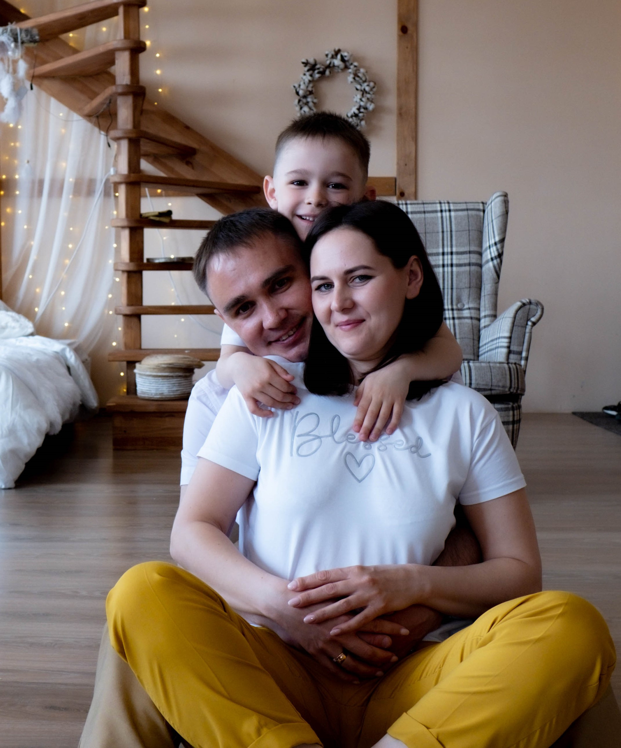 Семейная фотосессия Алены. Студийный, портретный, семейный фотограф Южно-Сахалинска Яна Радаева