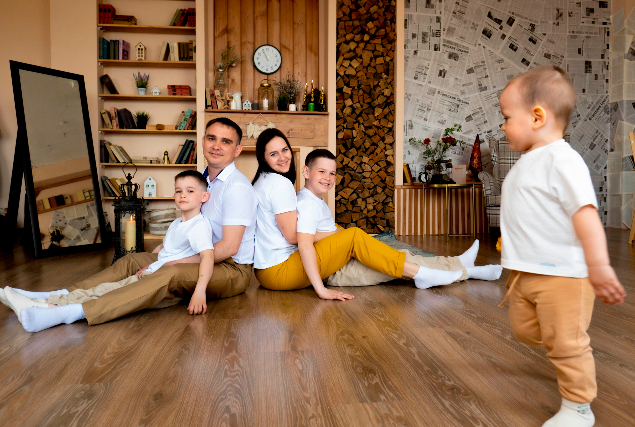 Семейная фотосессия Алены. Студийный, портретный, семейный фотограф Южно-Сахалинска Яна Радаева