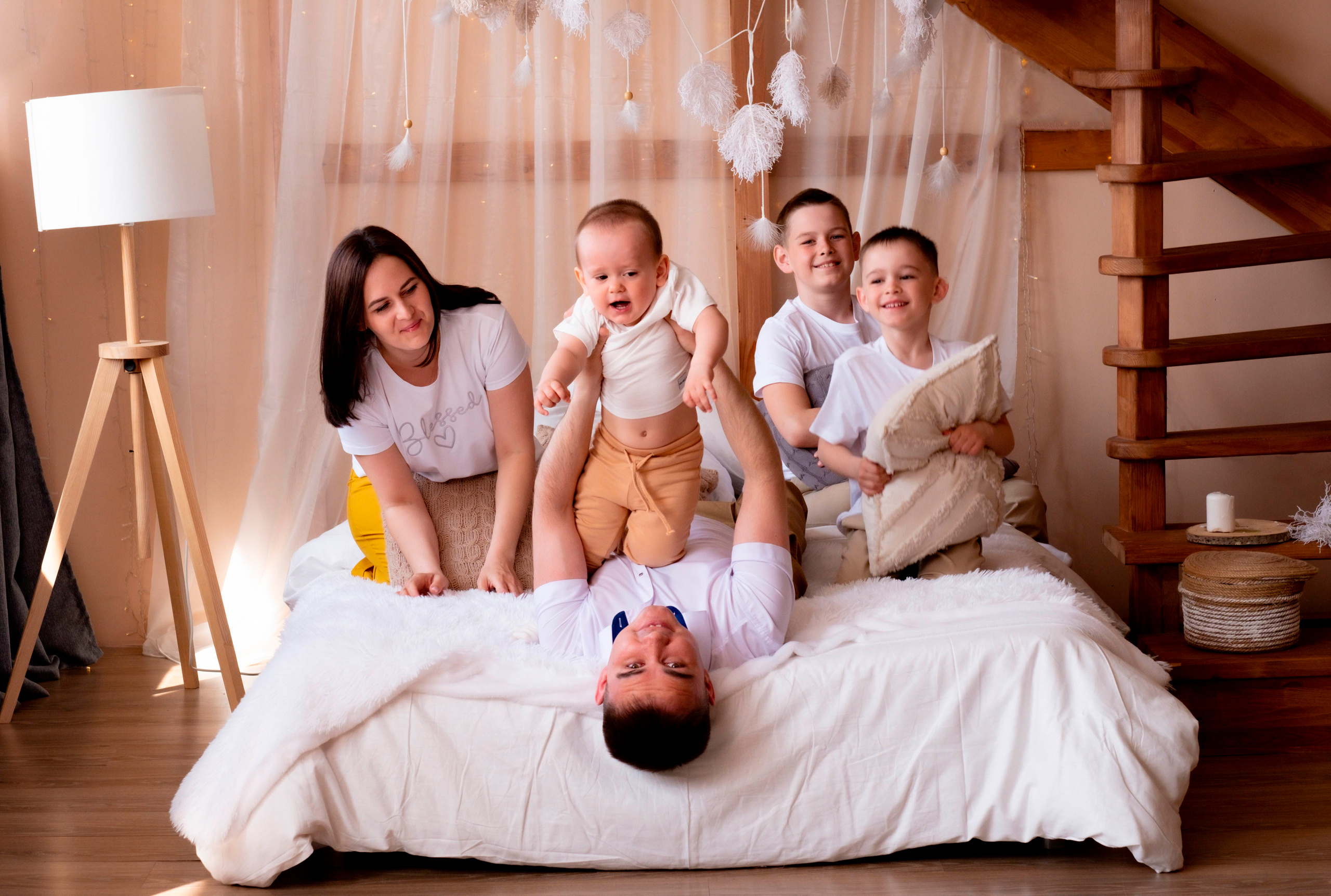 Семейная фотосессия Алены. Студийный, портретный, семейный фотограф Южно-Сахалинска Яна Радаева