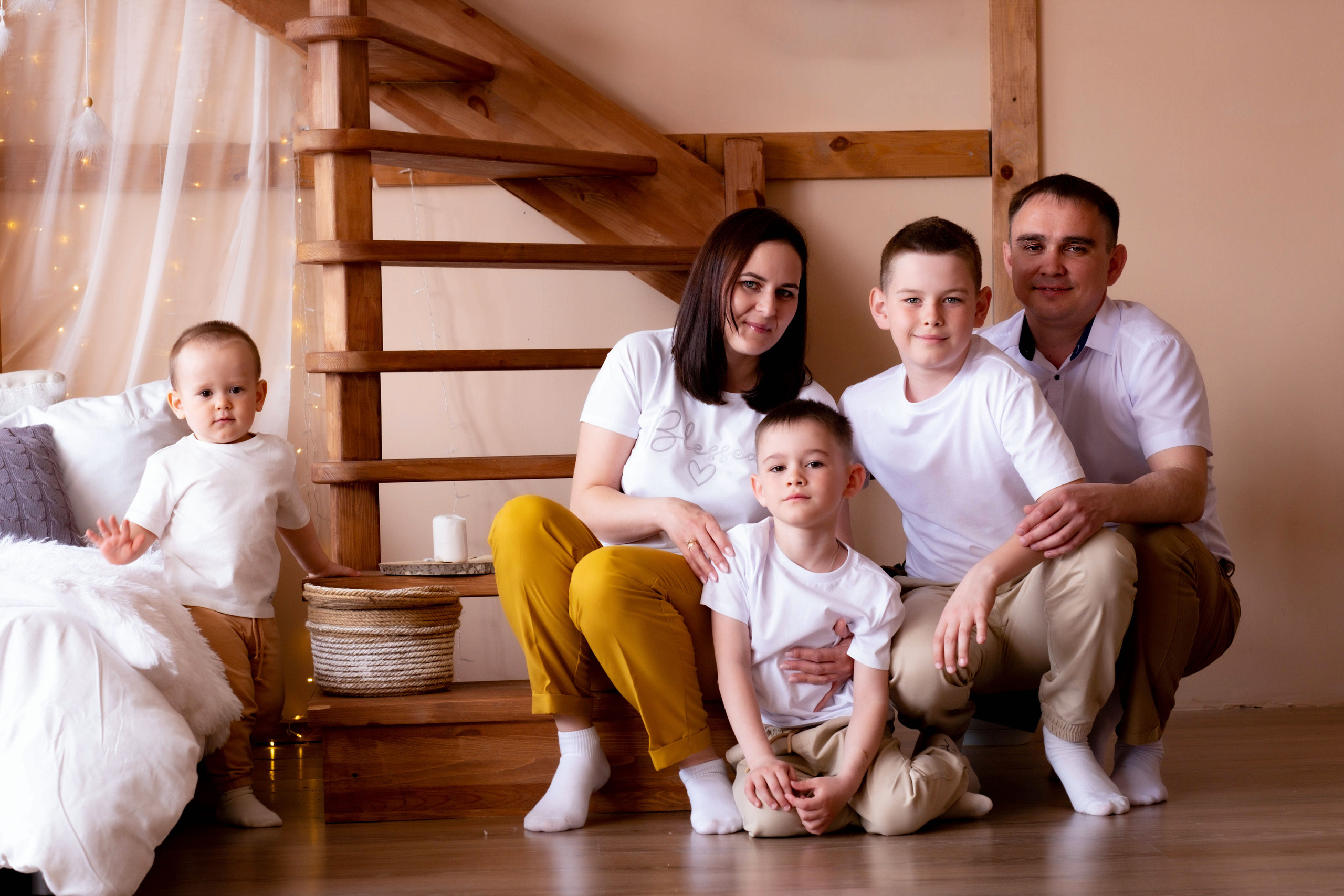 Семейная фотосессия Алены. Студийный, портретный, семейный фотограф Южно-Сахалинска Яна Радаева