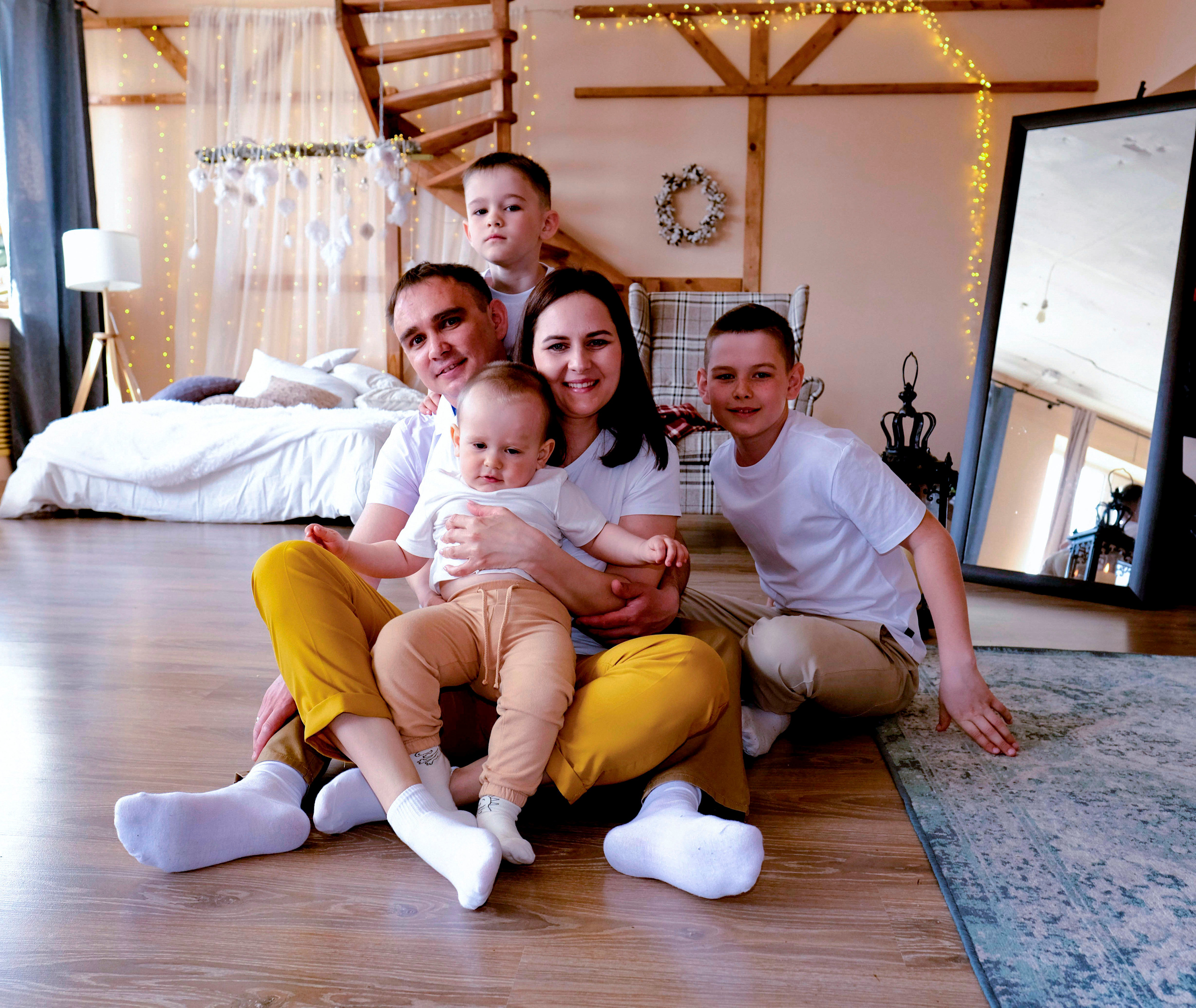 Семейная фотосессия Алены. Студийный, портретный, семейный фотограф Южно-Сахалинска Яна Радаева