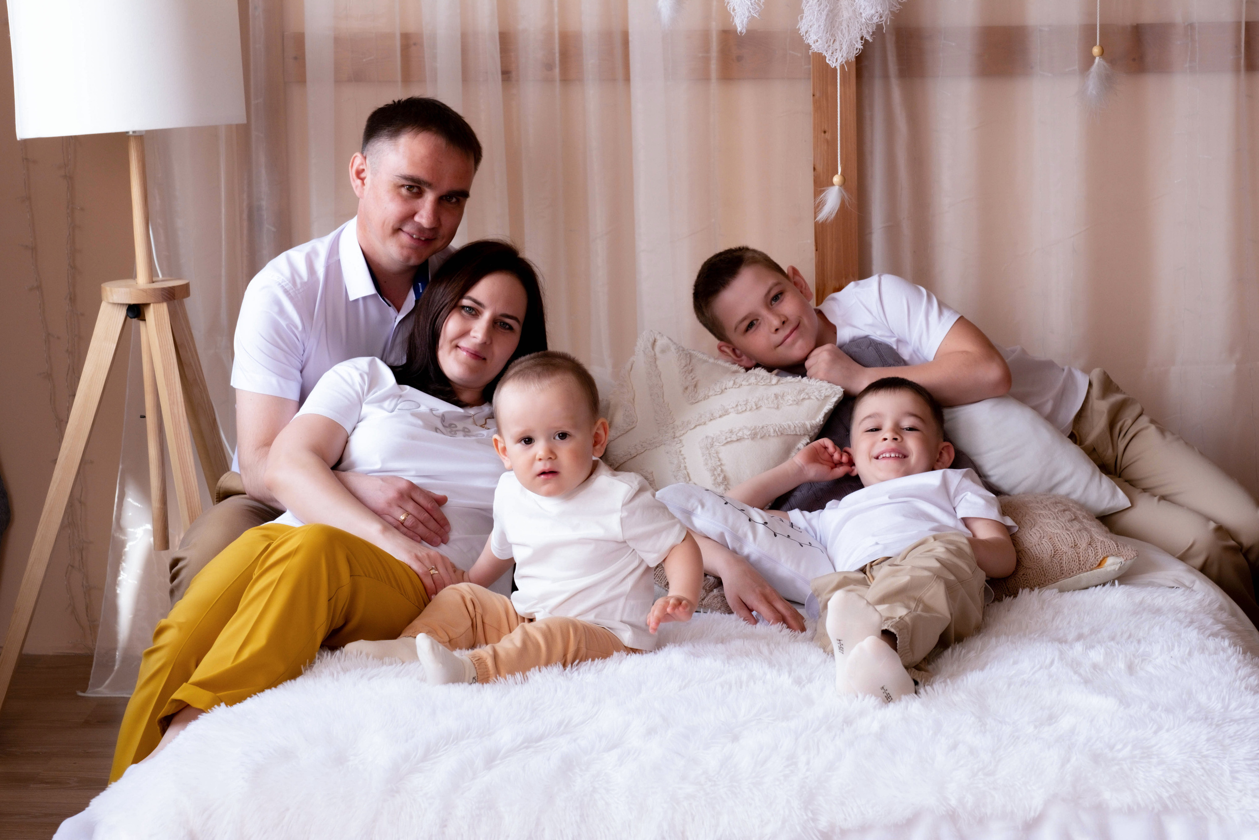 Семейная фотосессия Алены. Студийный, портретный, семейный фотограф Южно-Сахалинска Яна Радаева