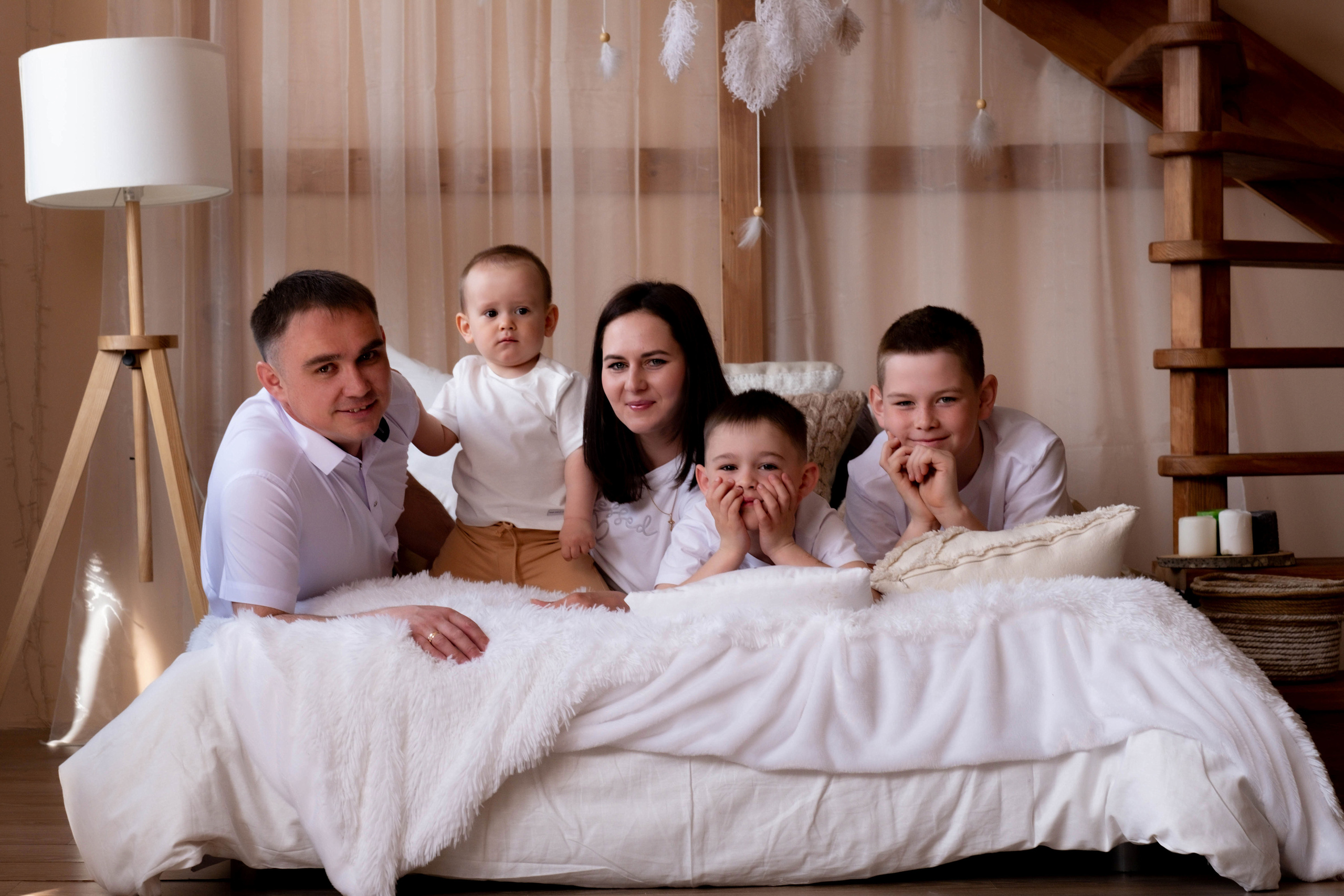 Семейная фотосессия Алены. Студийный, портретный, семейный фотограф Южно-Сахалинска Яна Радаева