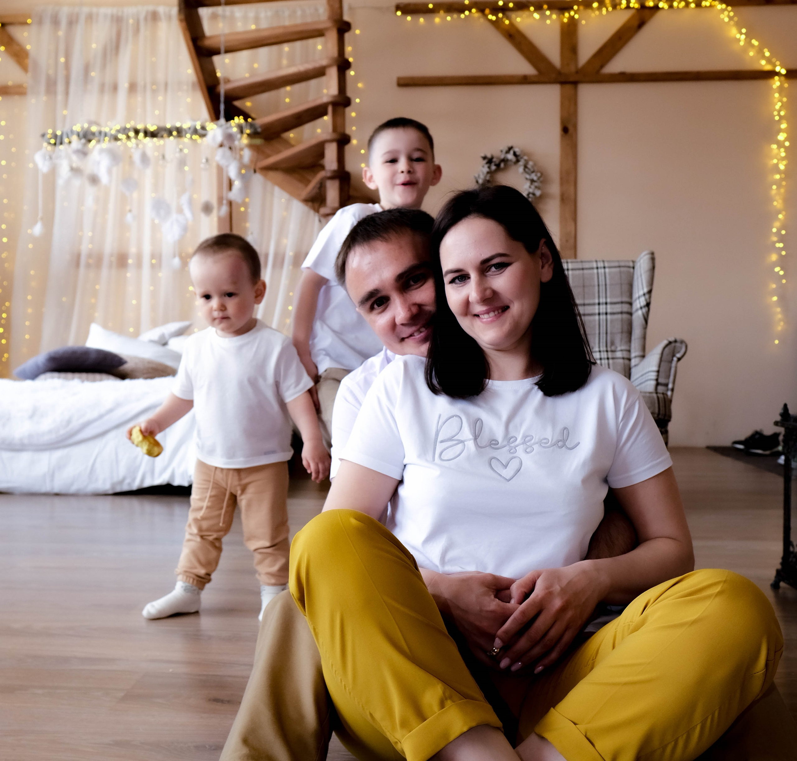 Семейная фотосессия Алены. Студийный, портретный, семейный фотограф Южно-Сахалинска Яна Радаева