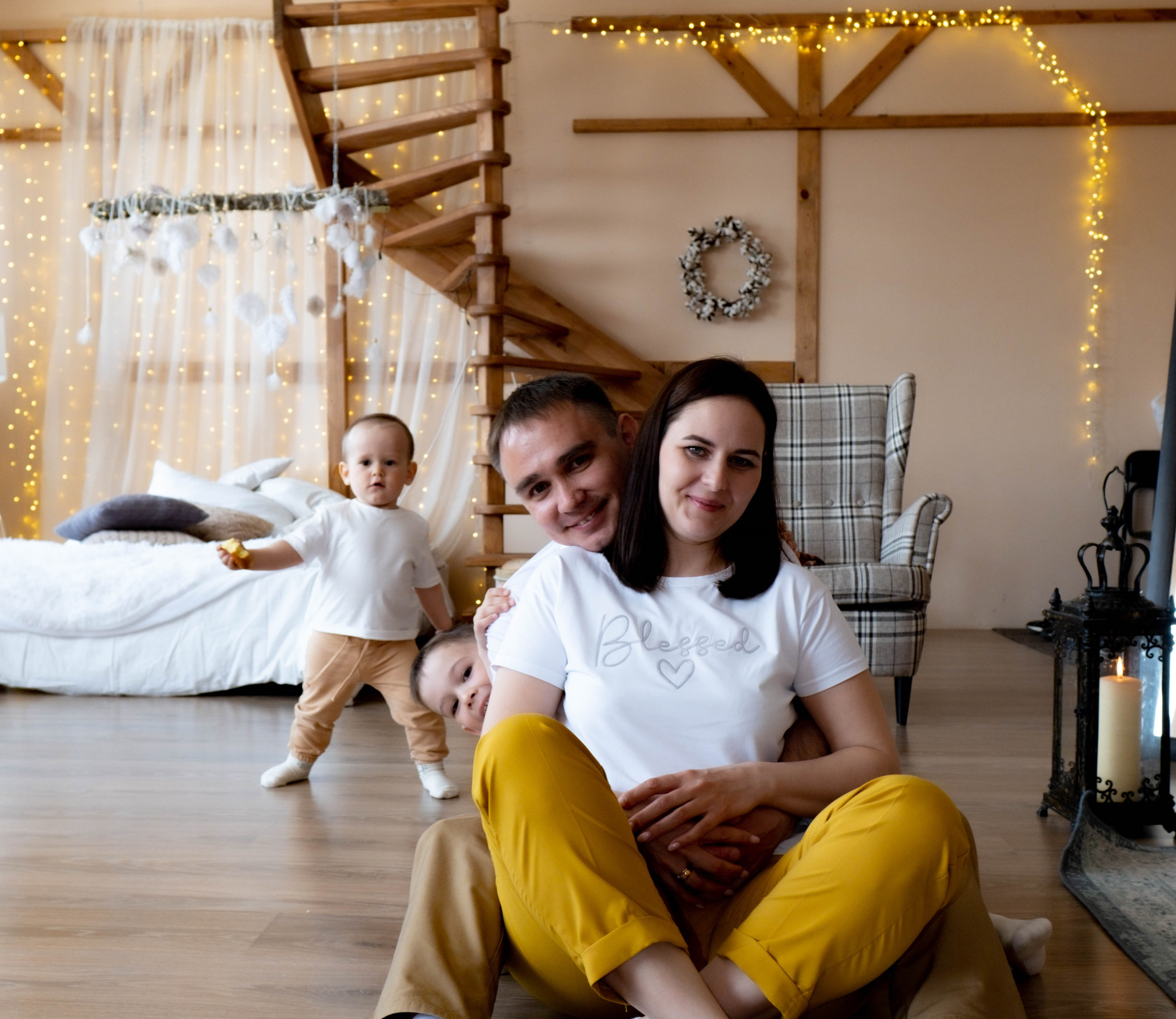 Семейная фотосессия Алены. Студийный, портретный, семейный фотограф Южно-Сахалинска Яна Радаева