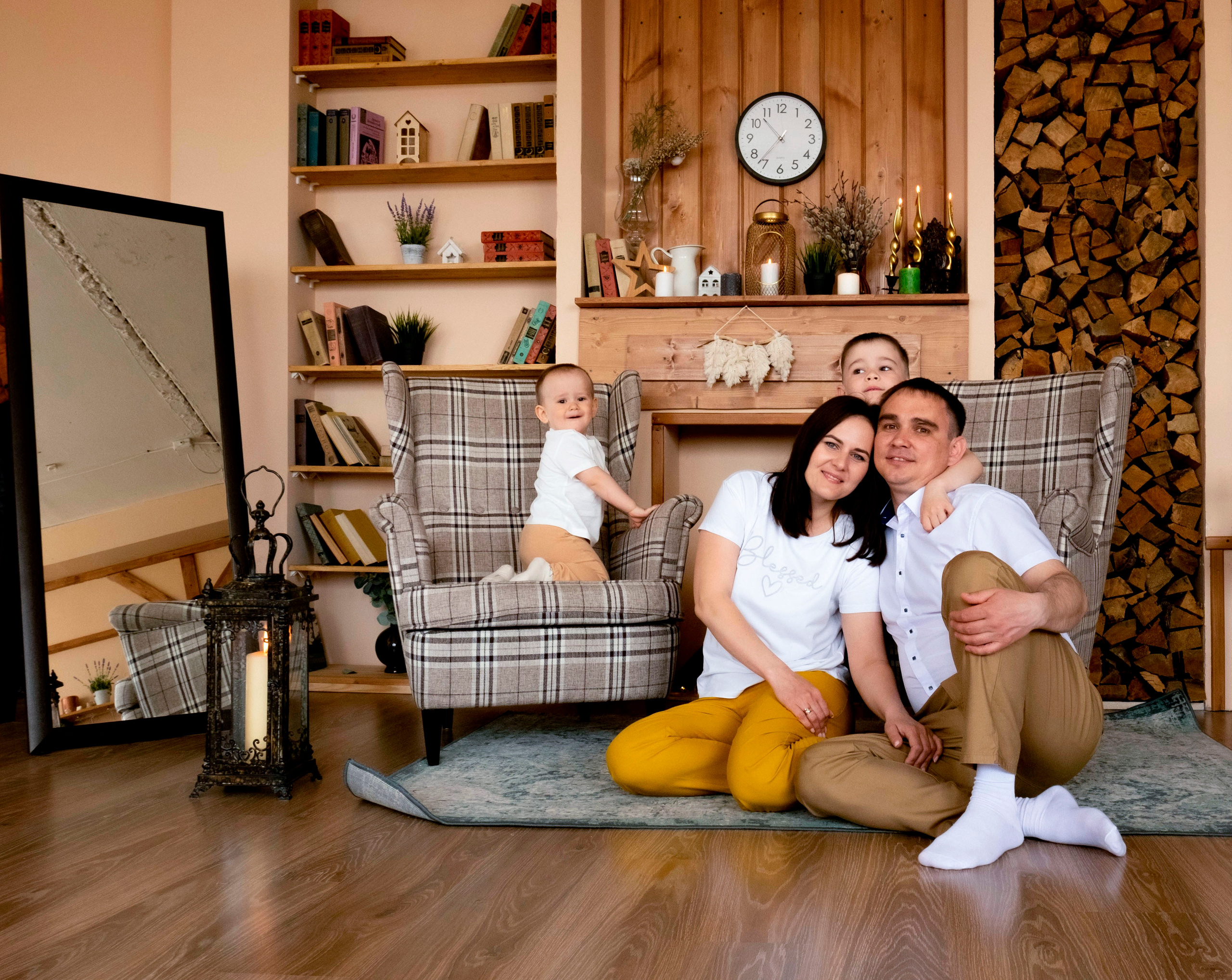 Семейная фотосессия Алены. Студийный, портретный, семейный фотограф Южно-Сахалинска Яна Радаева